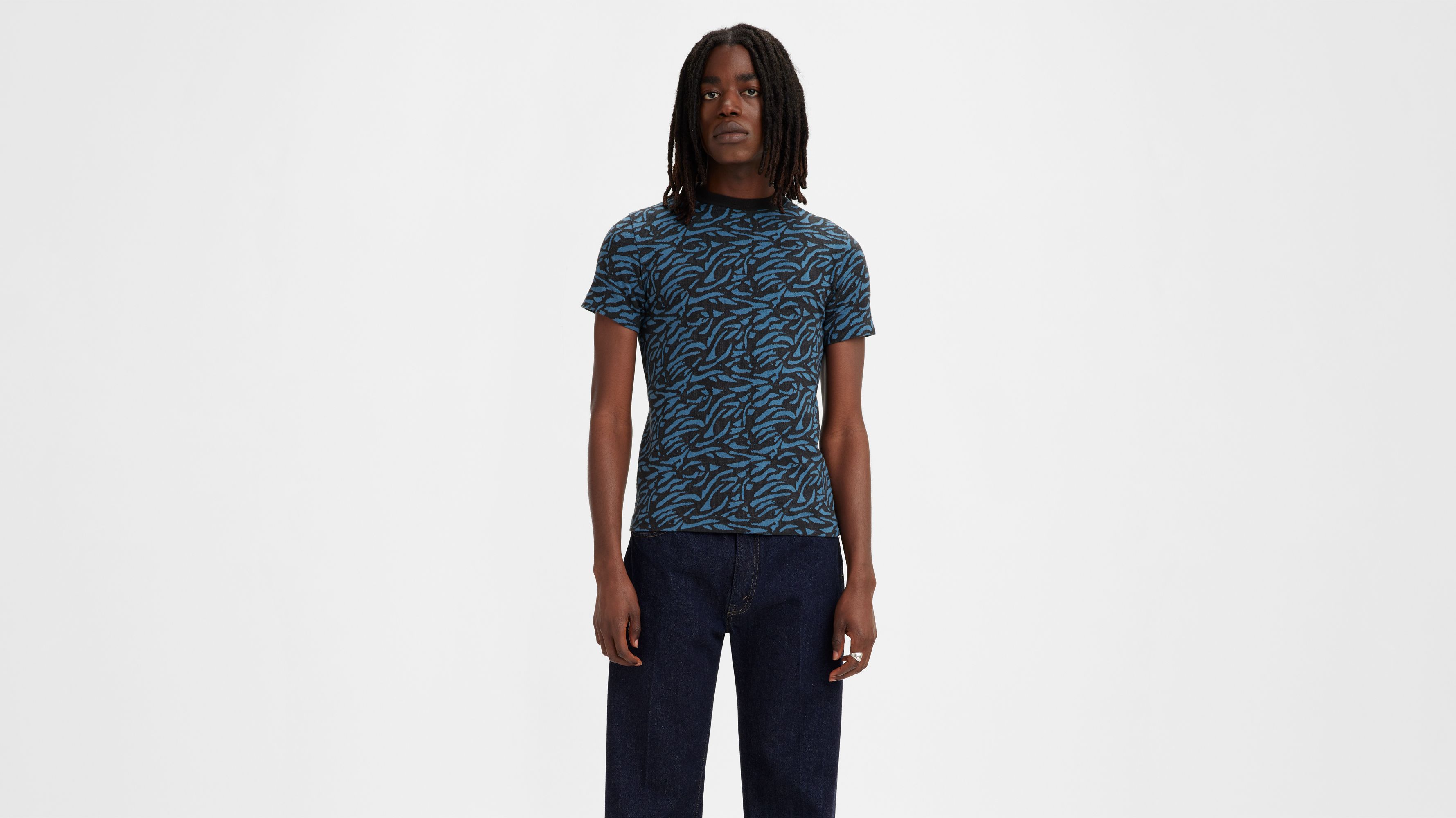 Camiseta jacquard años 60 3