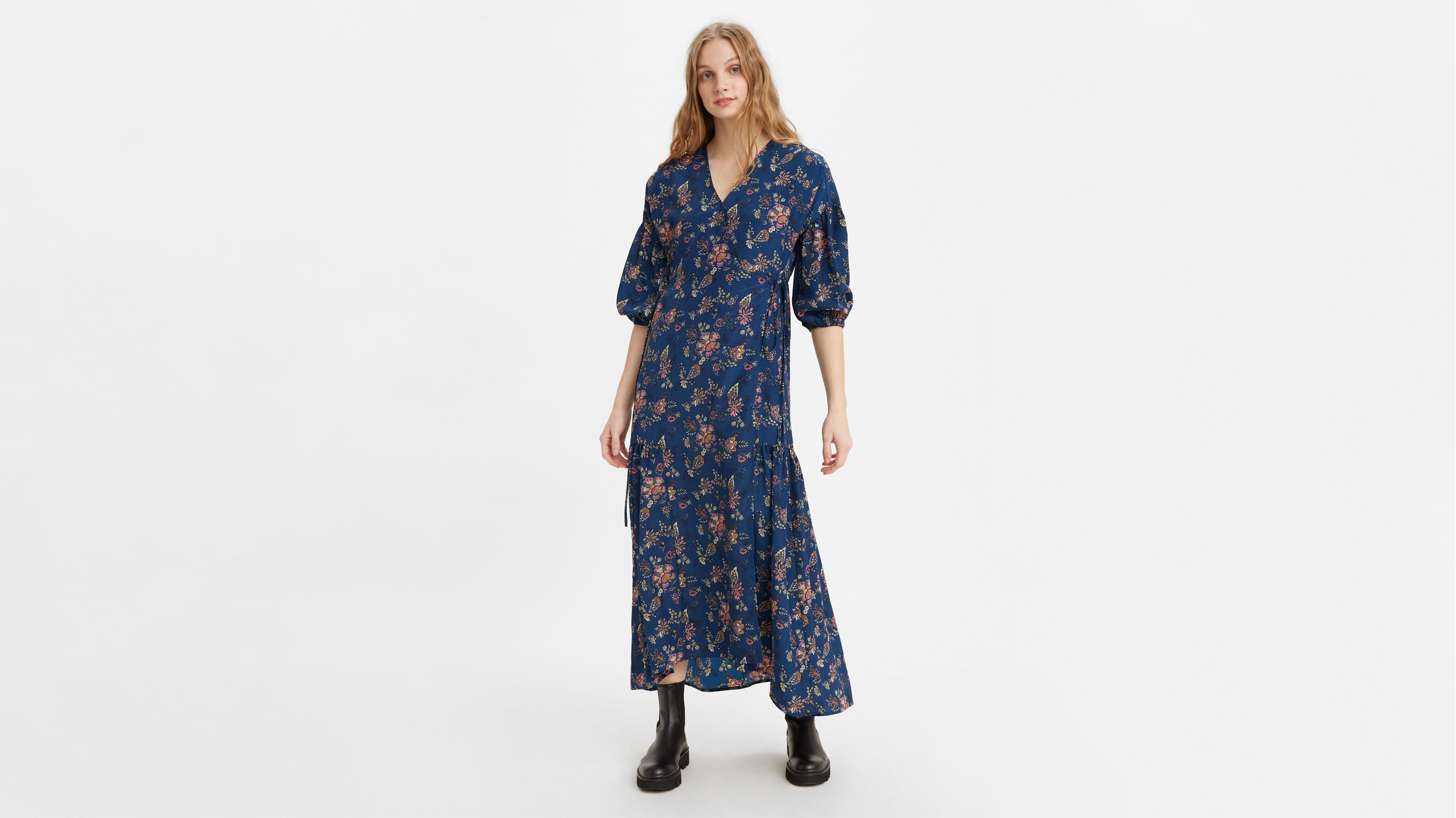 seersucker maxi dress monki