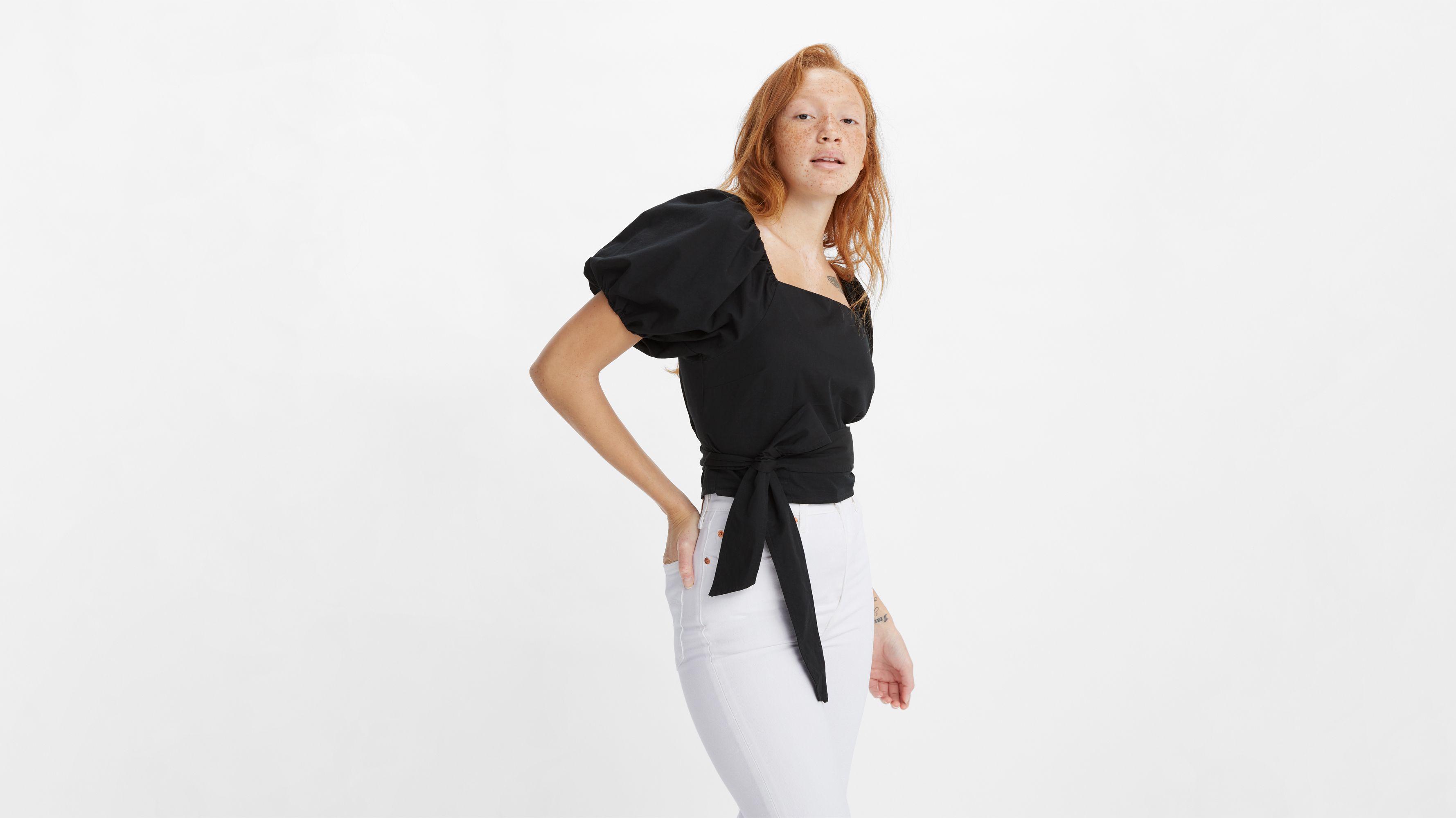 Vera Puff Sleeve Top 1