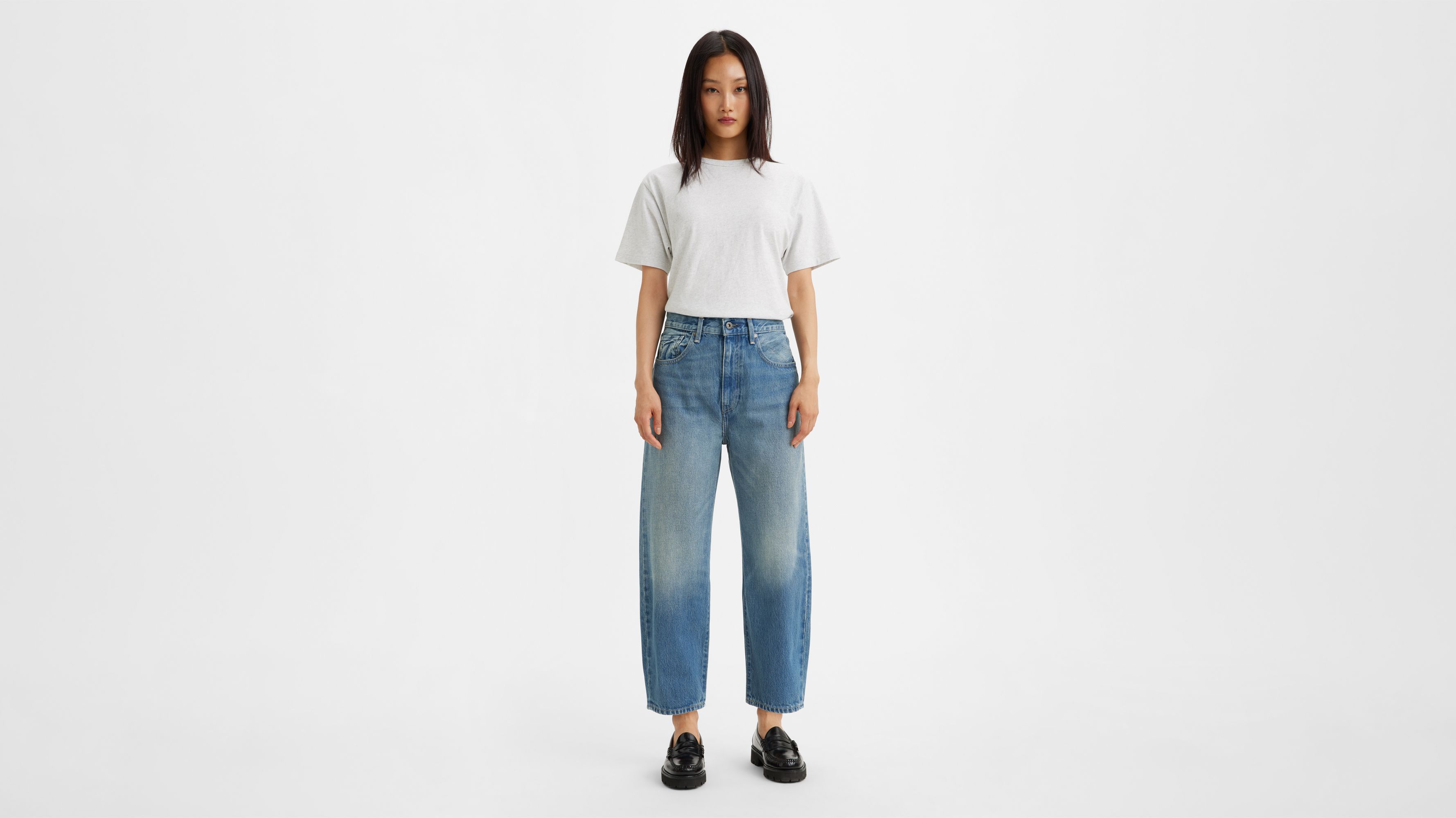 Levi's® Made & Crafted® The Barrel Jeans - Blue | Levi's® GB