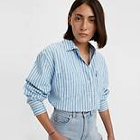 Zoey Utility Button Up Shirt 1