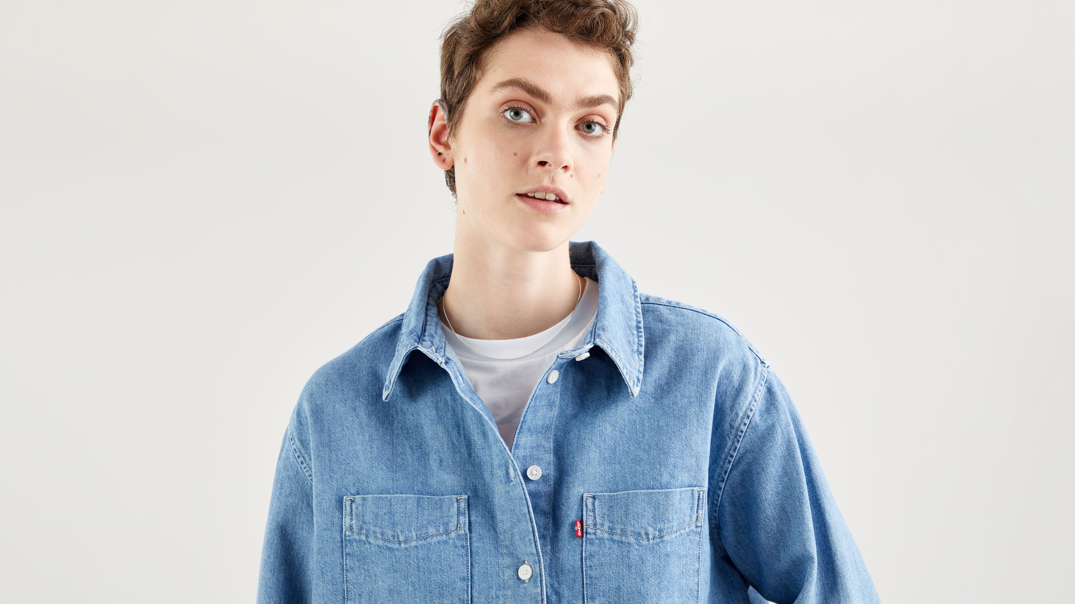 Zoey Utility geplooid overhemd 3