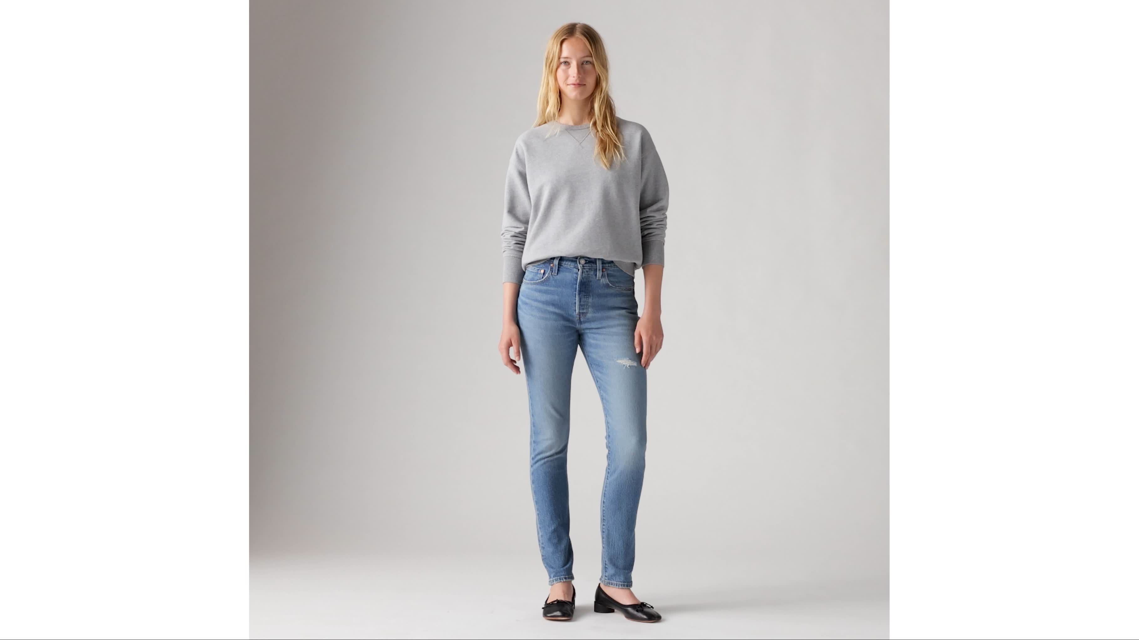 Levi's 501 high rise skinny best sale