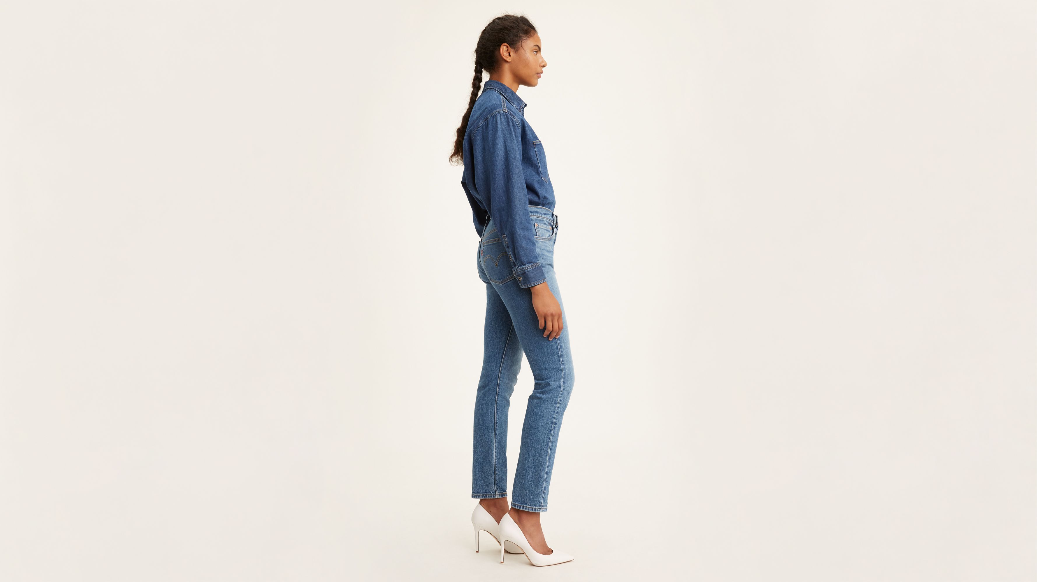 levi's stretch skinny jeans womens