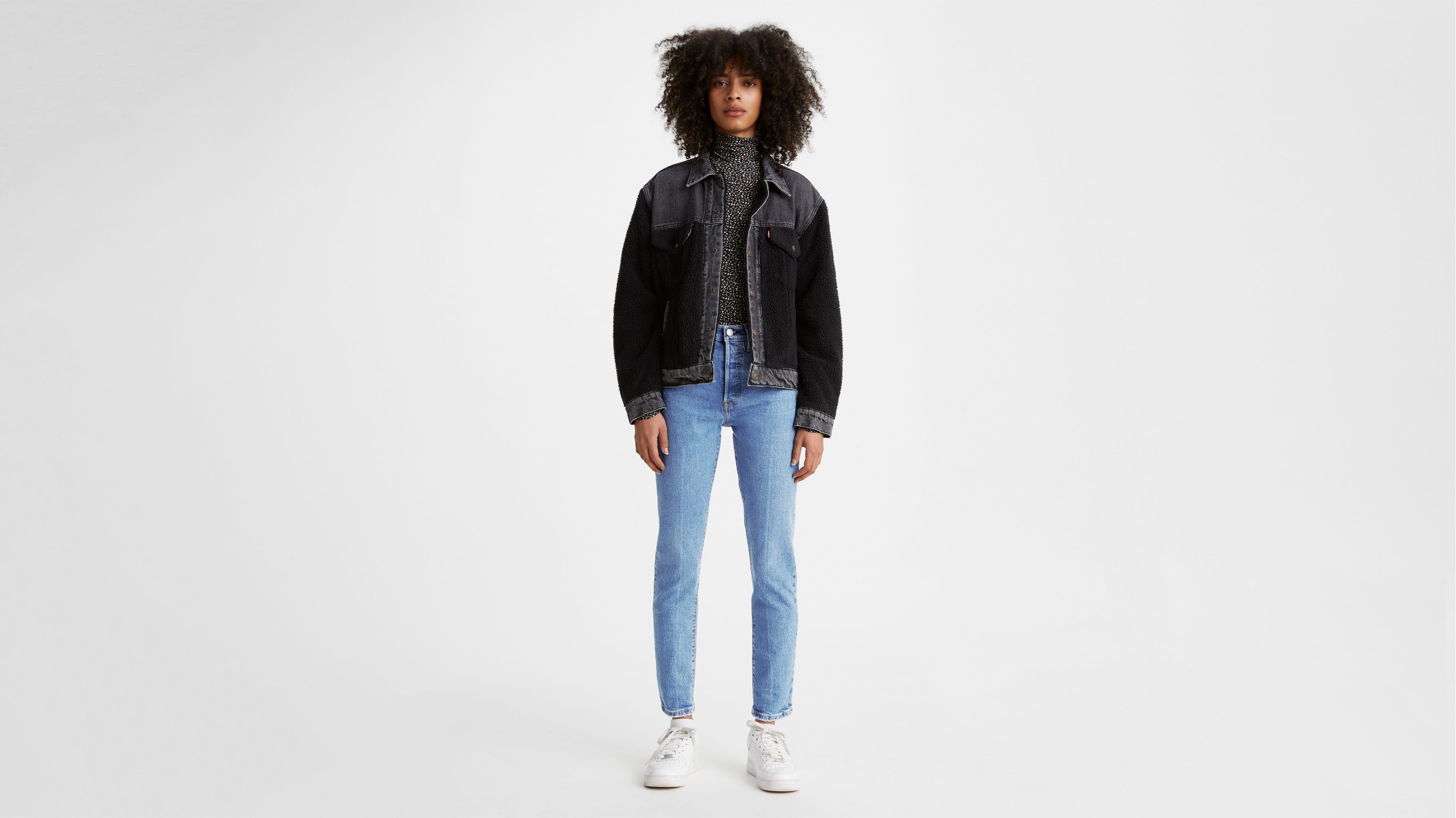 Womens stretch shop levis