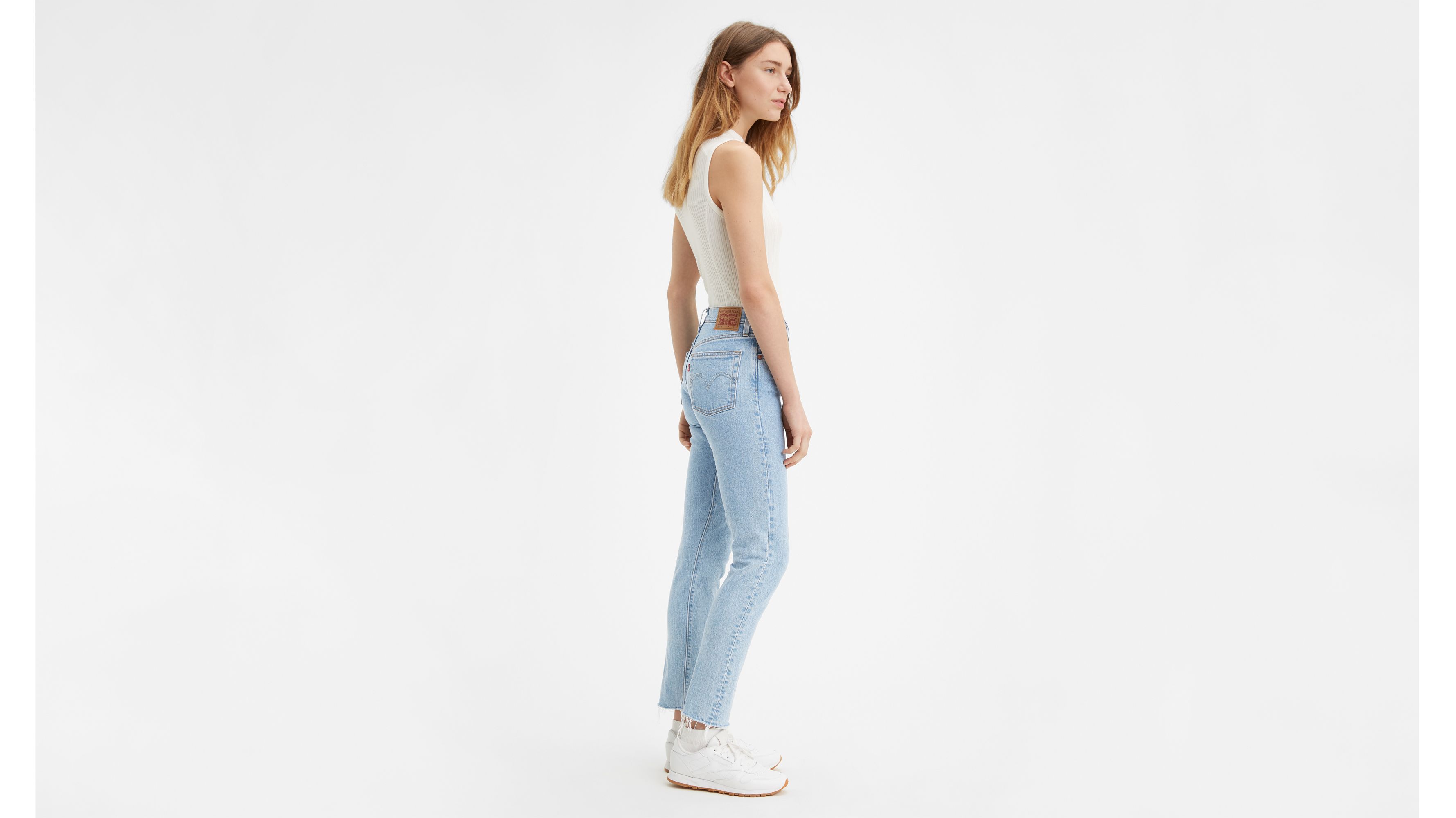 Levis 501 shop womens stretch