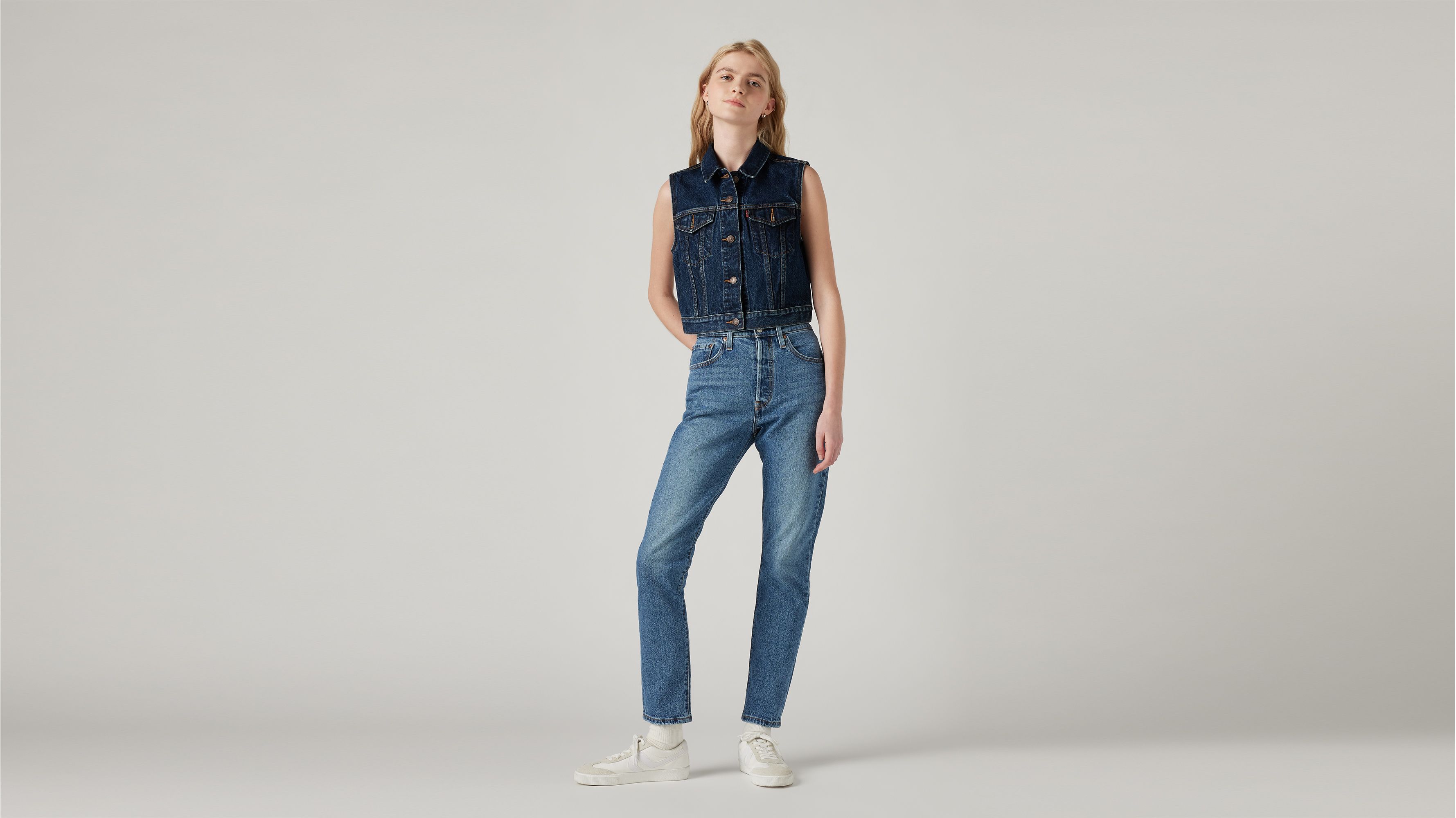 Levi's 501 skinny high waist best sale