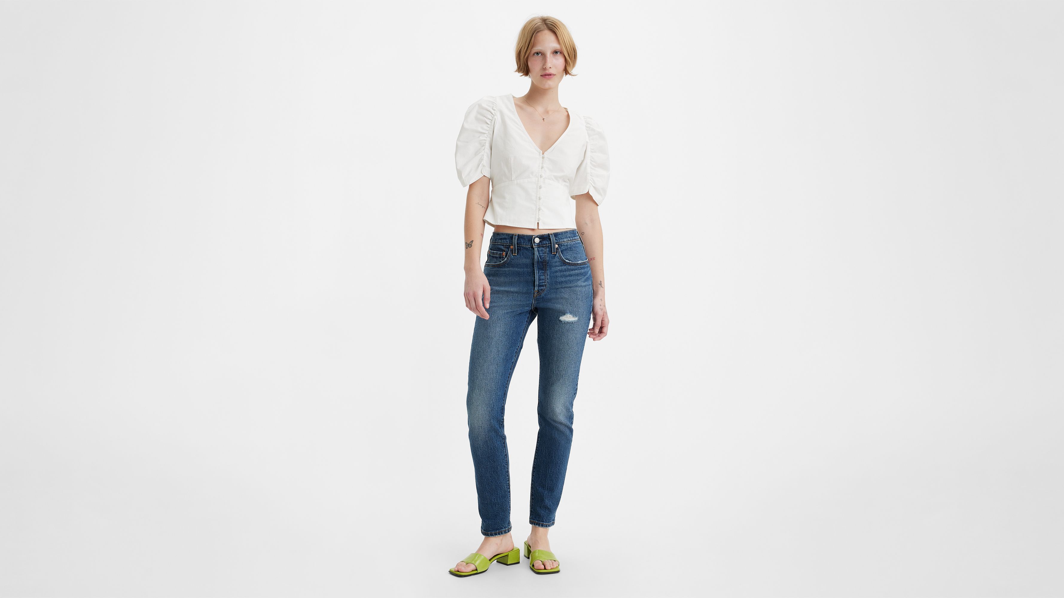 Levis womens 501 outlet skinny