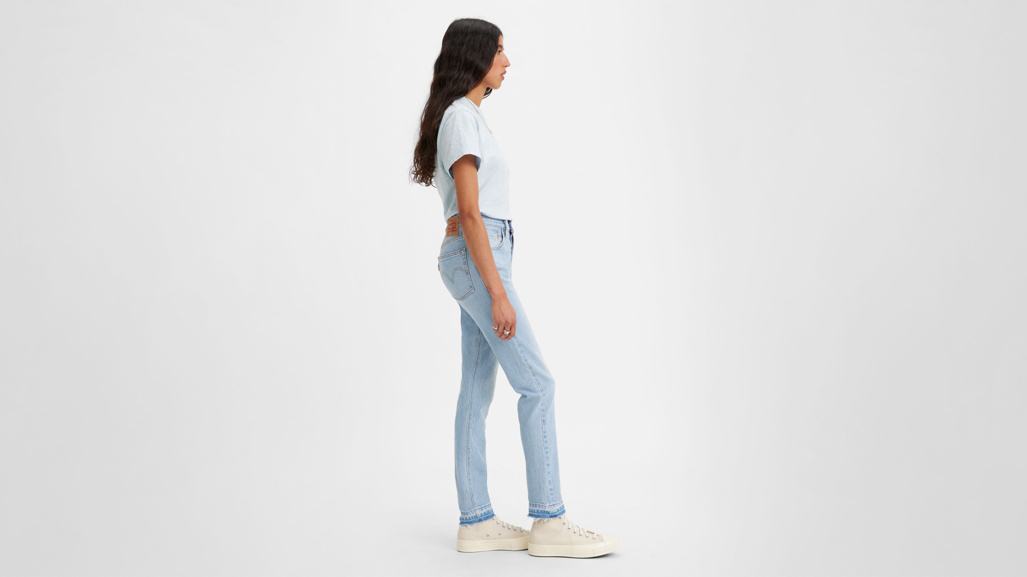 Levi's light blue sales skinny jeans