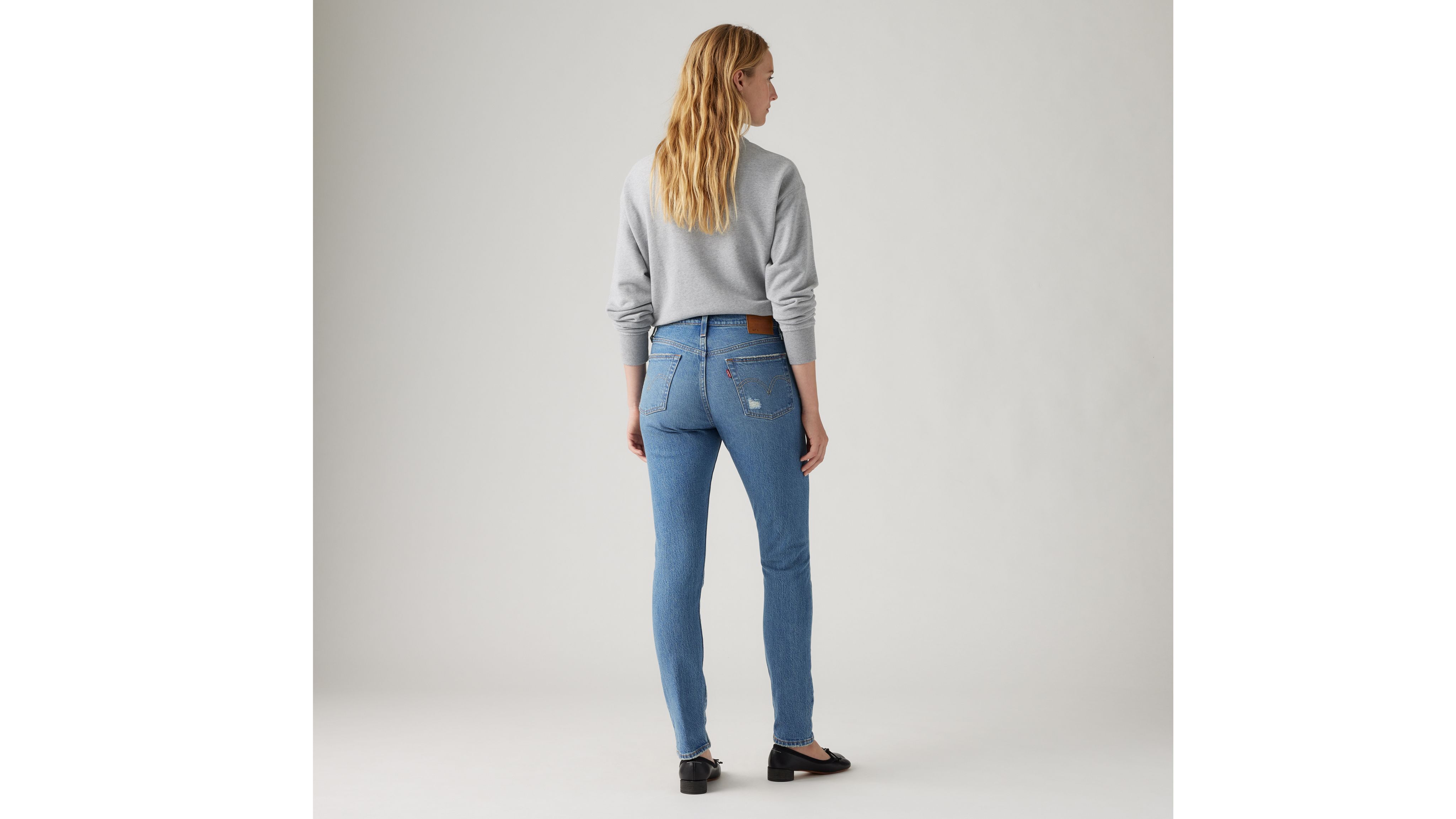 Levi's 501 Skinny Women's Jeans 23x30 In Historically Blue