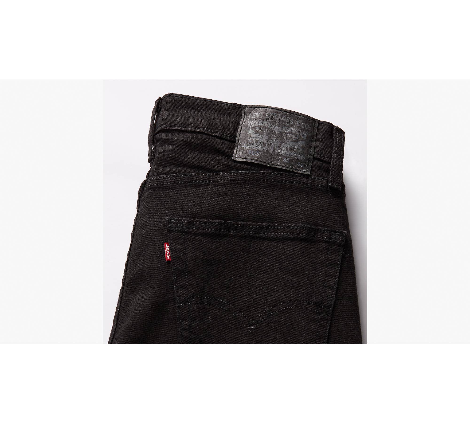 502™ Tapered Jeans - Black | Levi's® NO