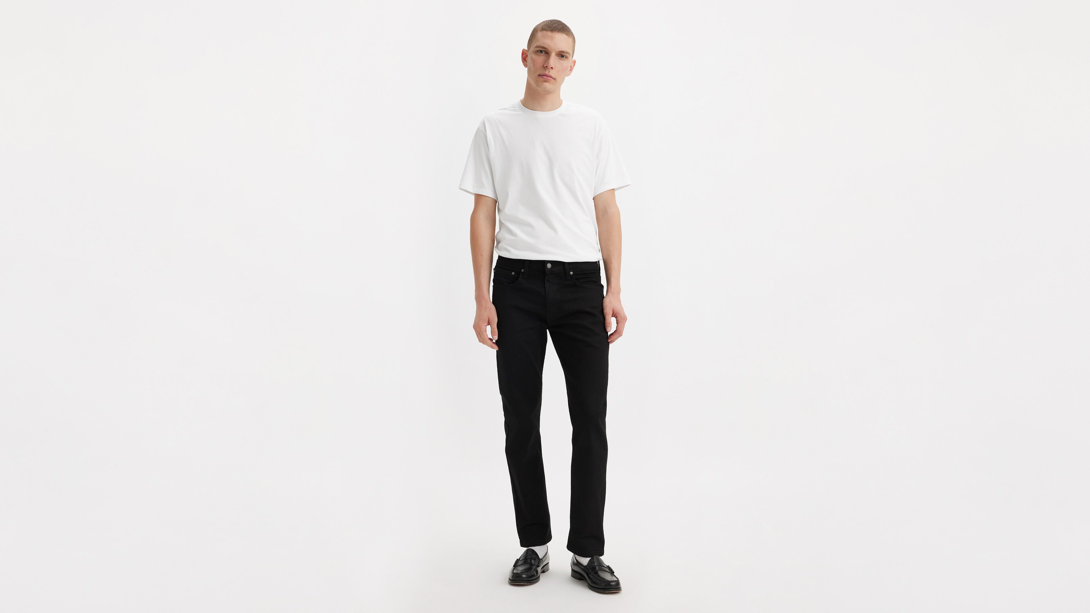 levi's 502 regular taper black