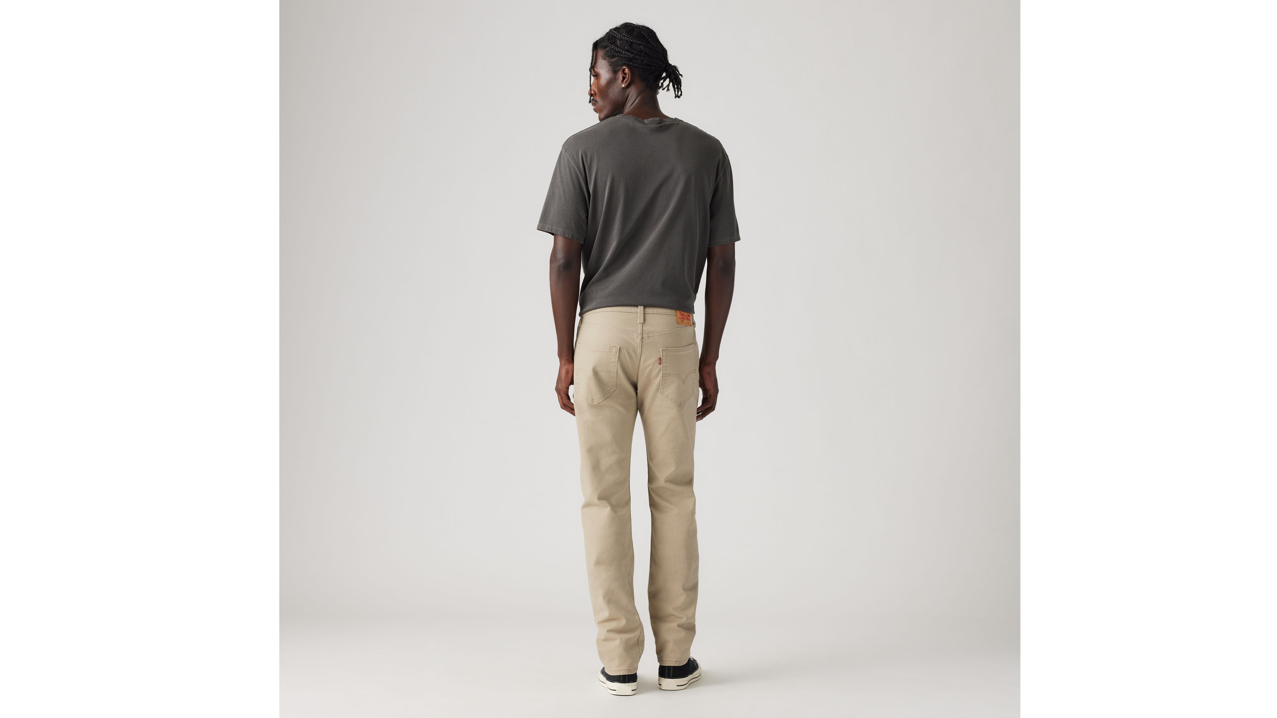 502™ Regular Taper Fit Stretch Twill 5-pocket Pants - Brown