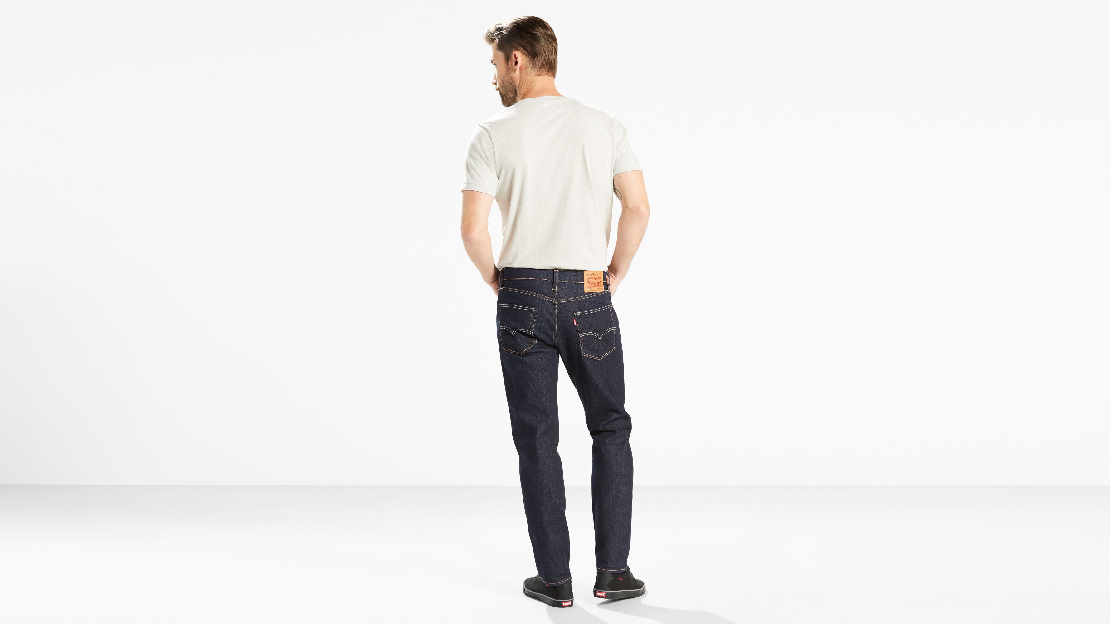 502™ Taper Fit Men's Jeans - Dark Wash | Levi's® CA