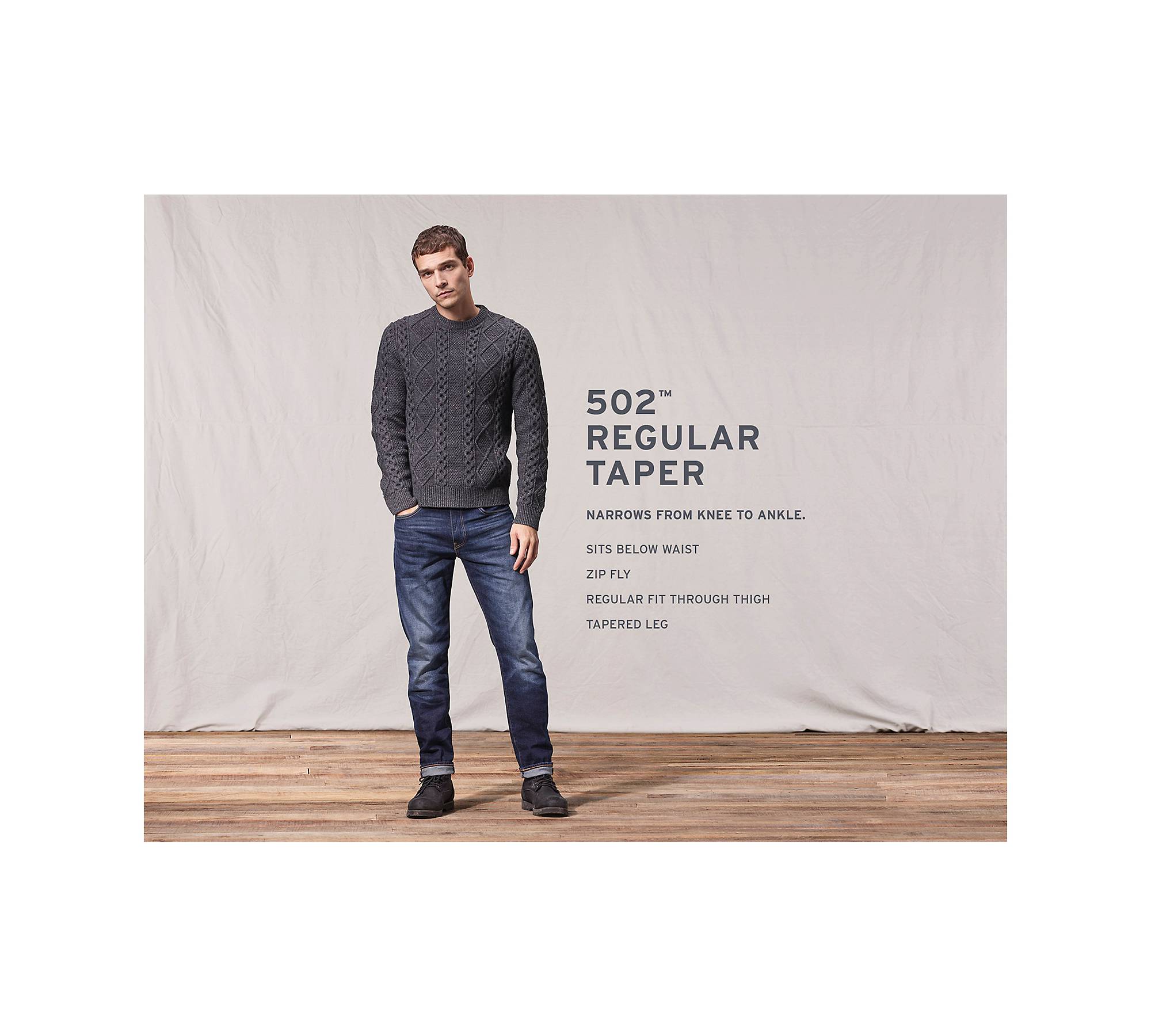 502™ Taper Fit Men's Jeans - Black | Levi's® US