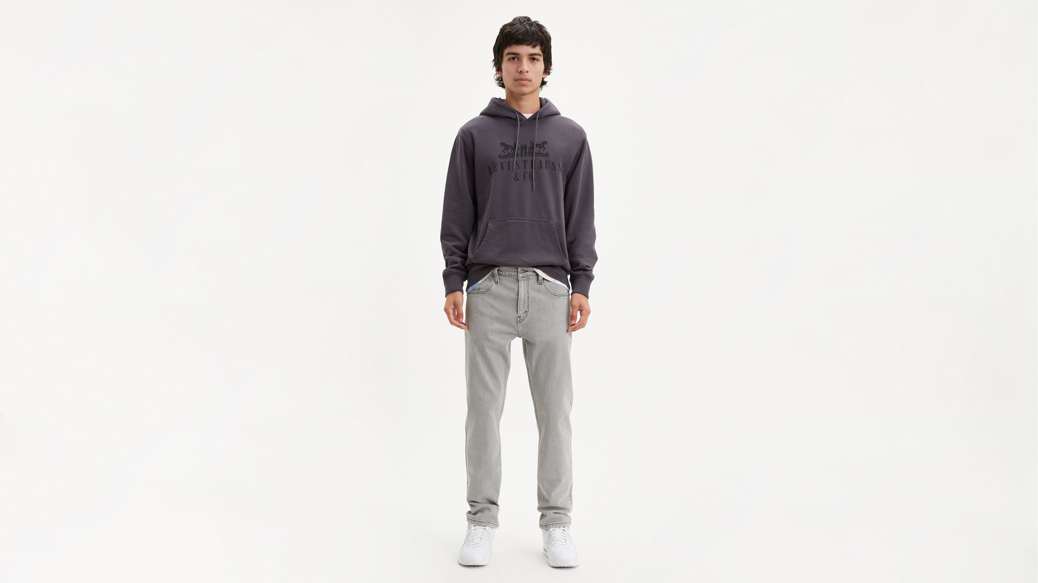 Levis best sale 502 gray