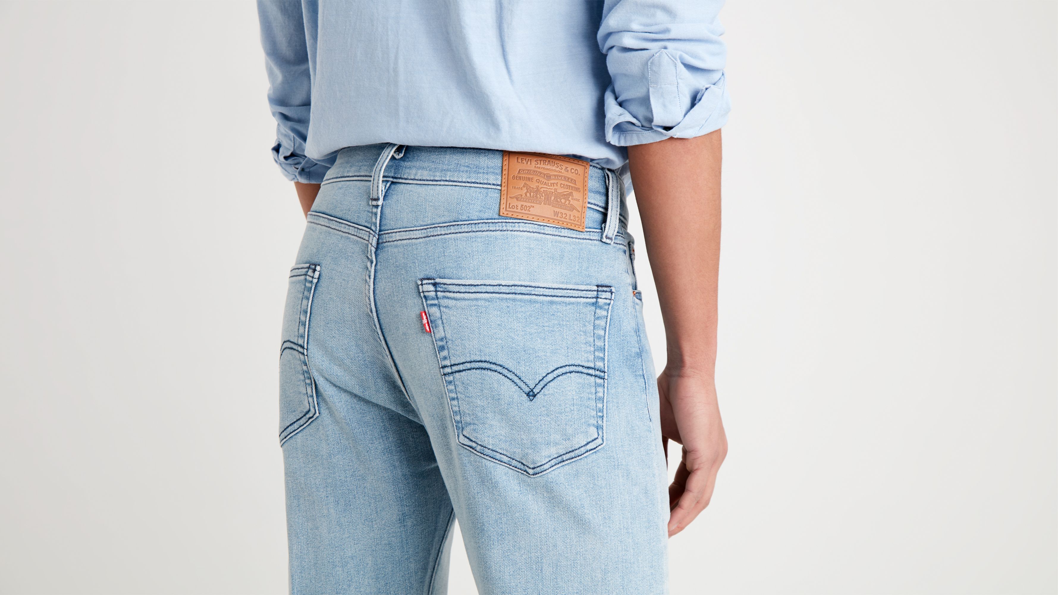 levis 502 blue