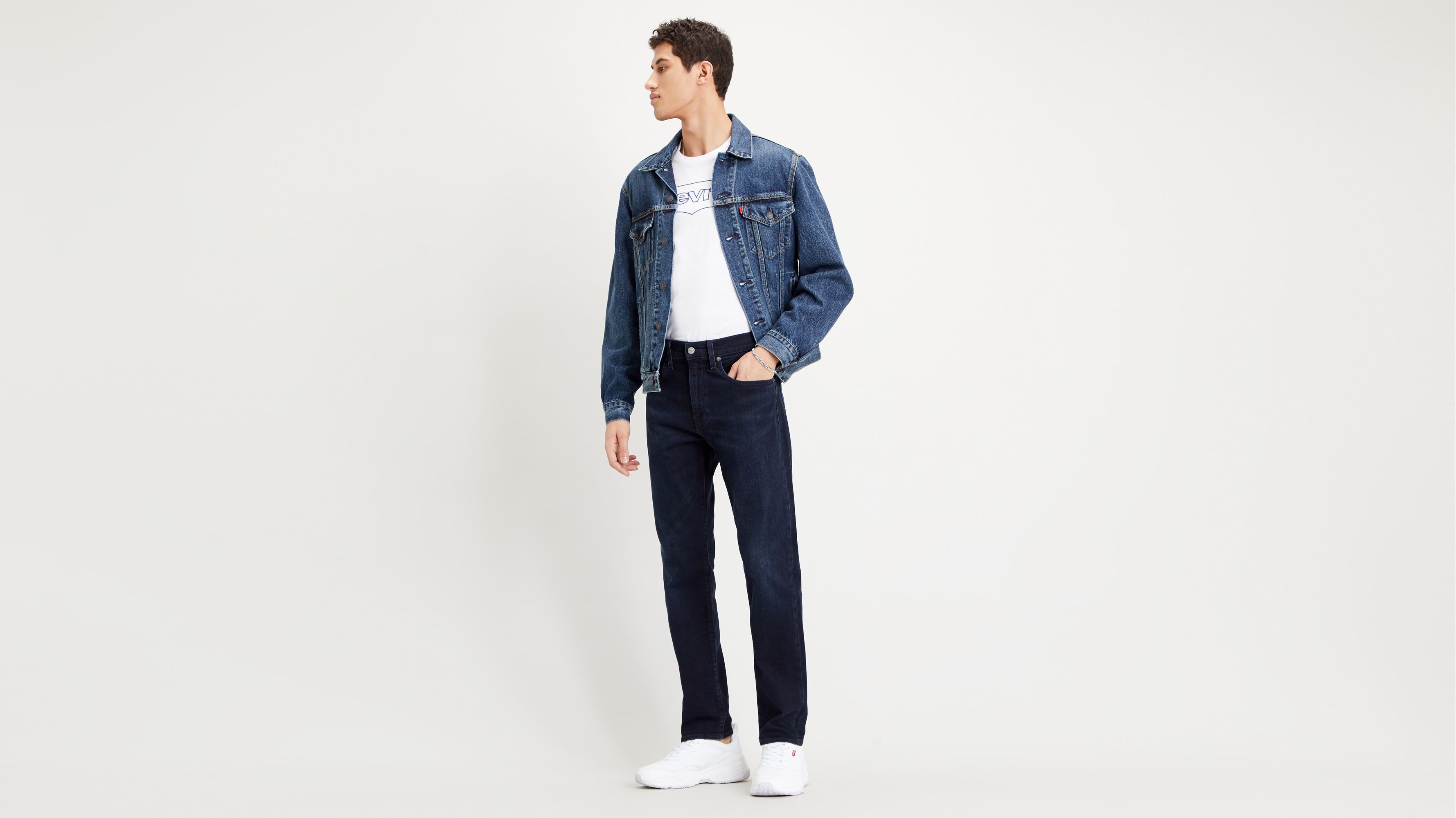 levis 502 dark blue