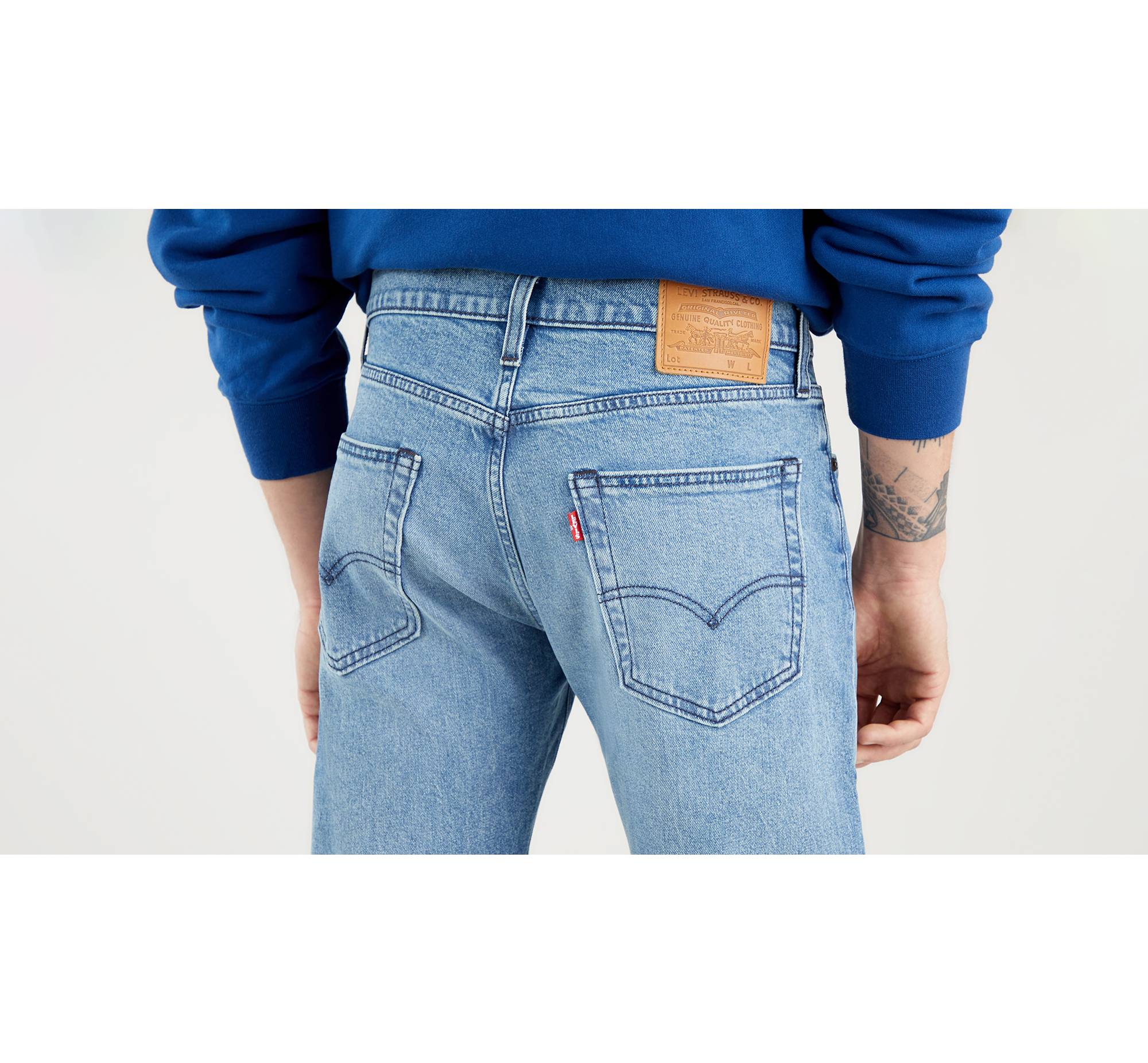 502™ Taper Fit Levi's® Flex Men's Jeans - Light Wash | Levi's® US