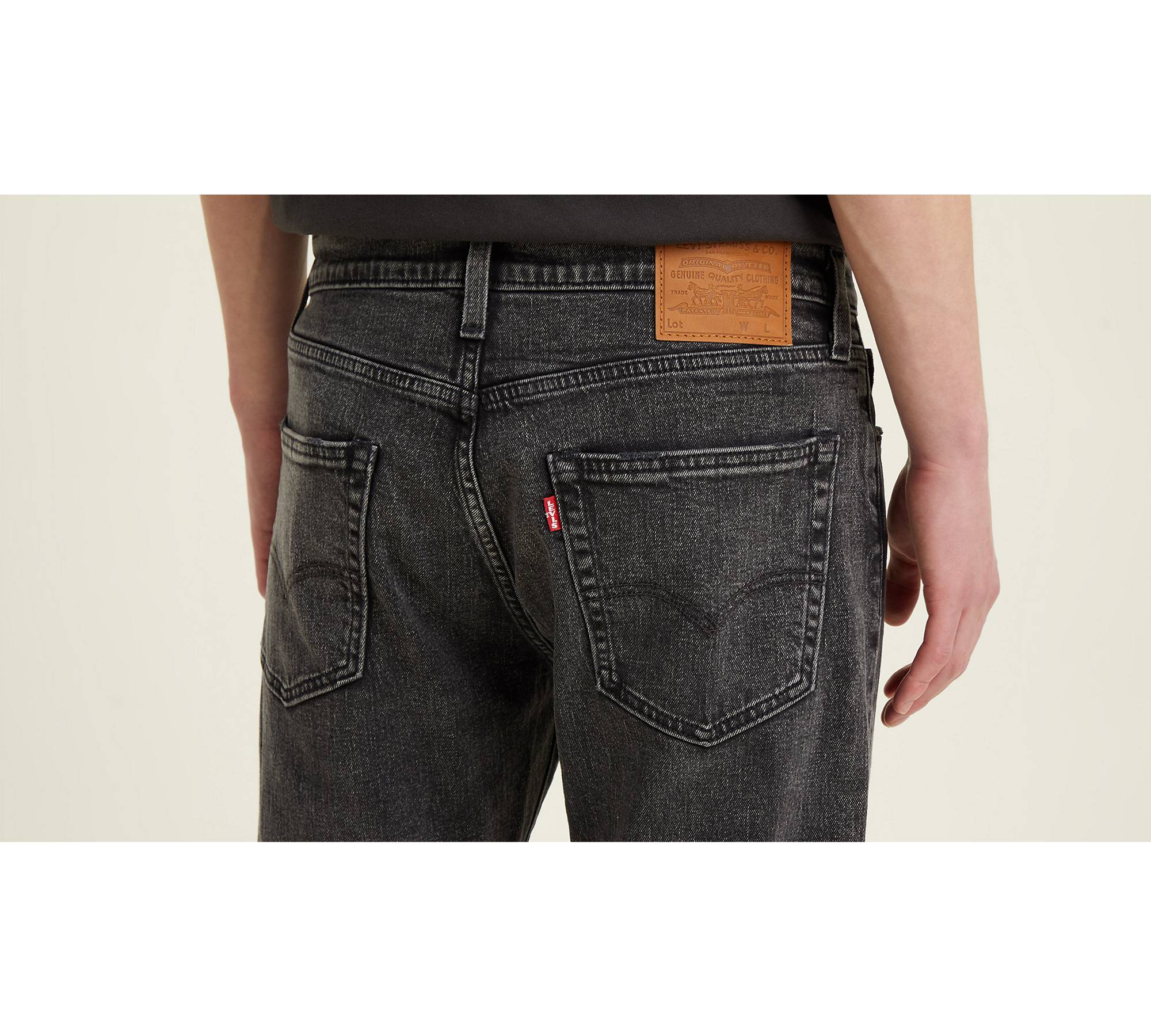 502™ Tapered Jeans - Black | Levi's® GB