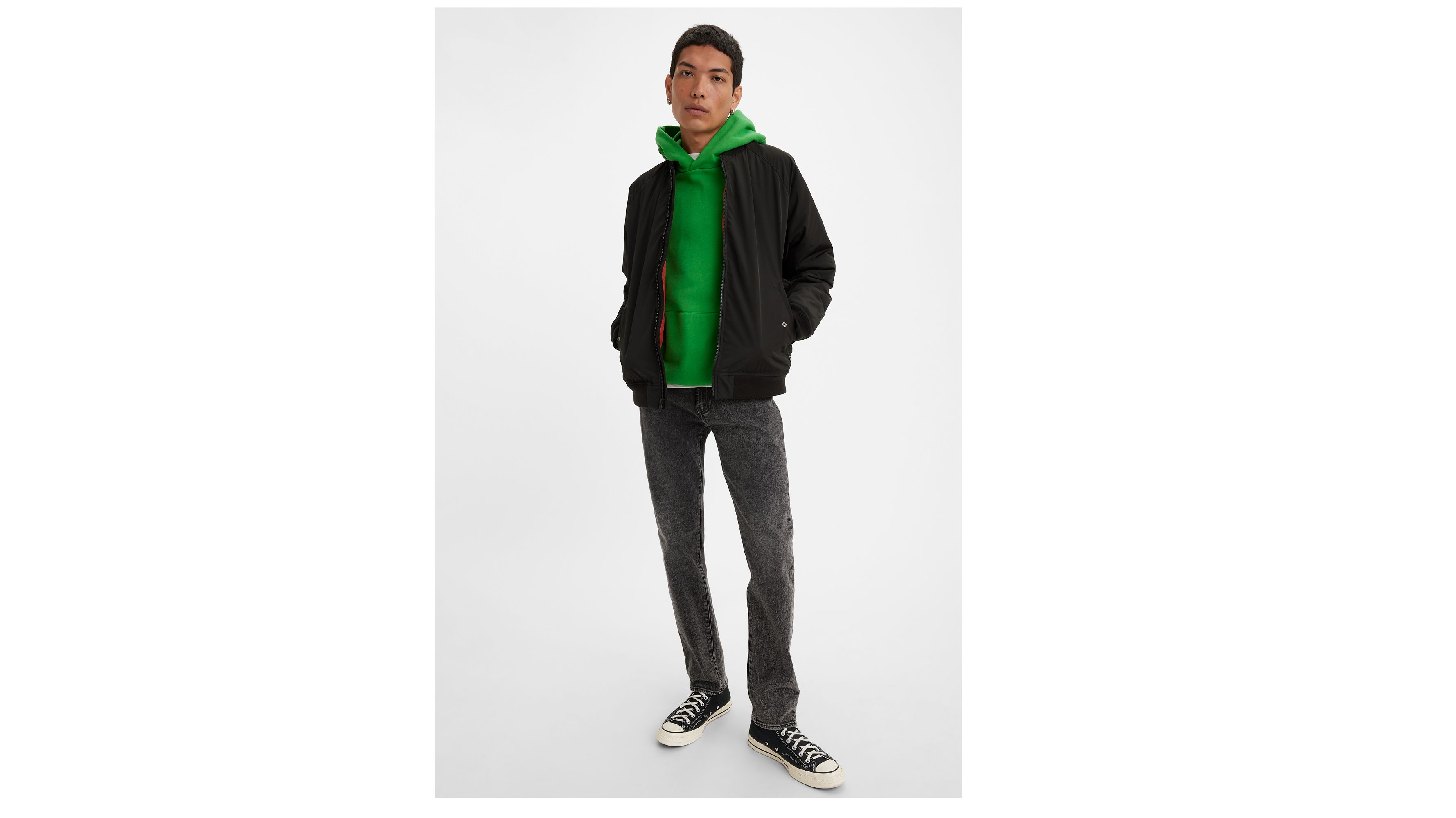 502™ Tapered Jeans - Black | Levi's® XK
