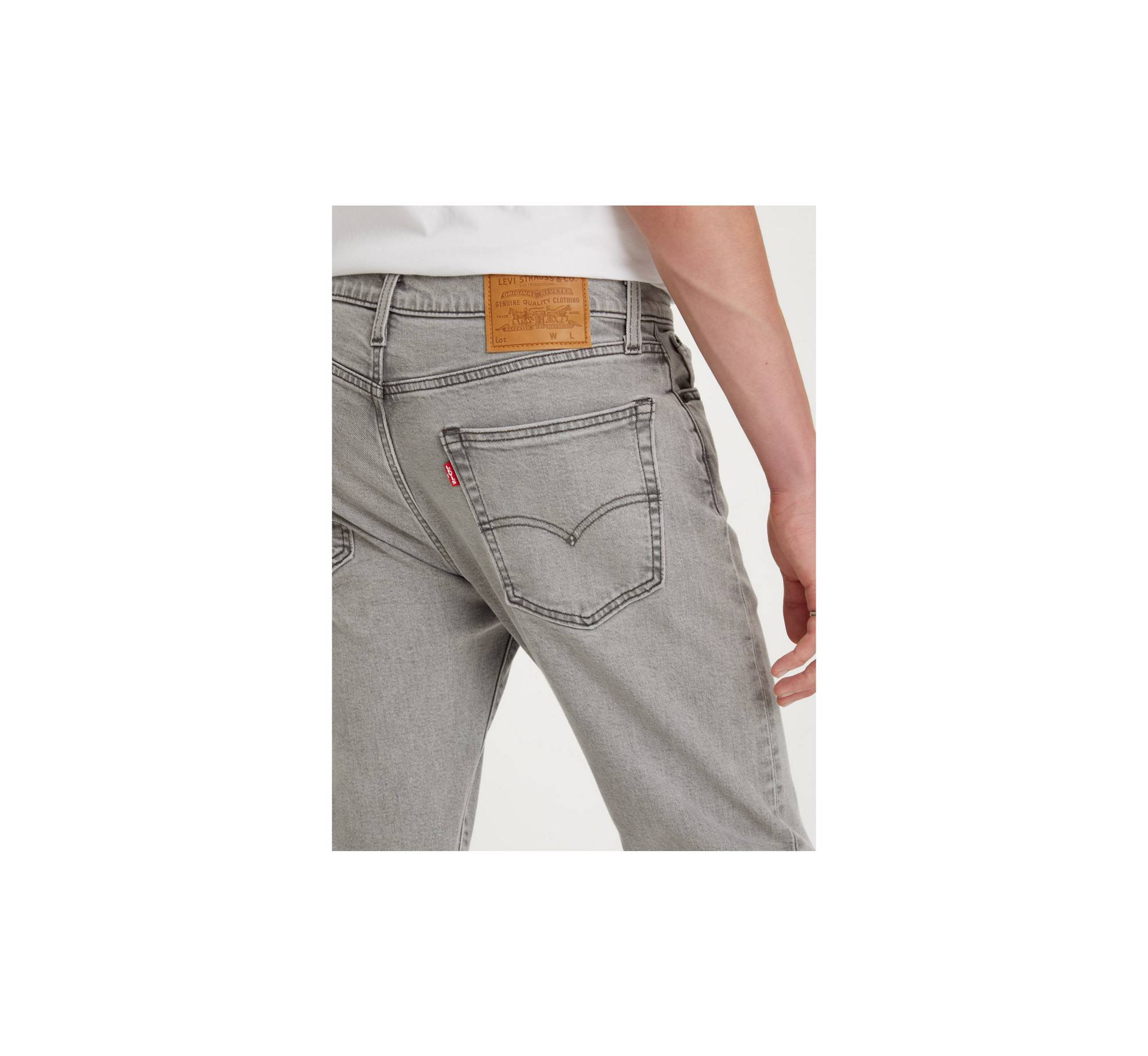 502™ Tapered Jeans - Grey | Levi's® BG