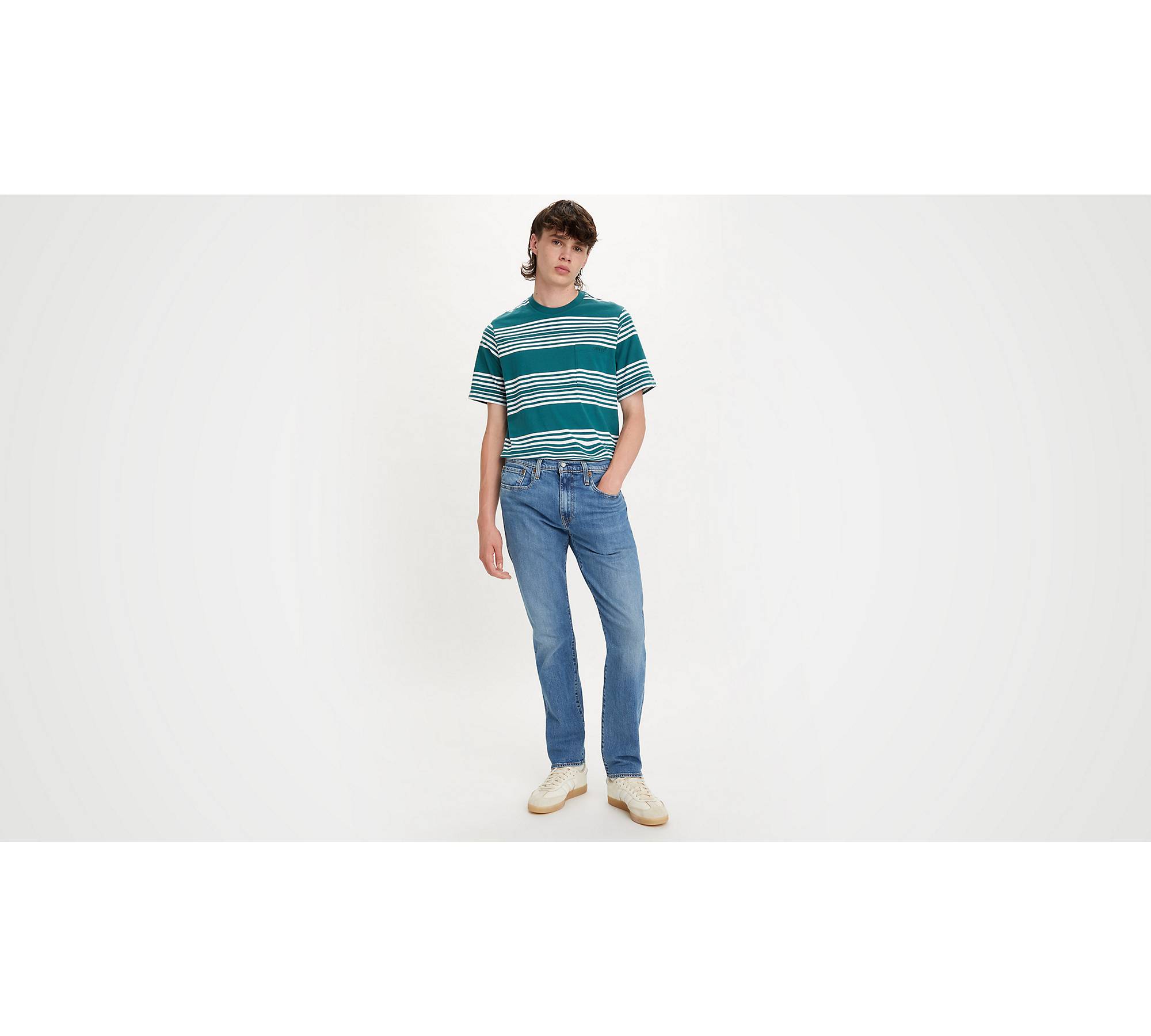 502™ Taper Fit Men's Jeans - Medium Wash | Levi's® CA