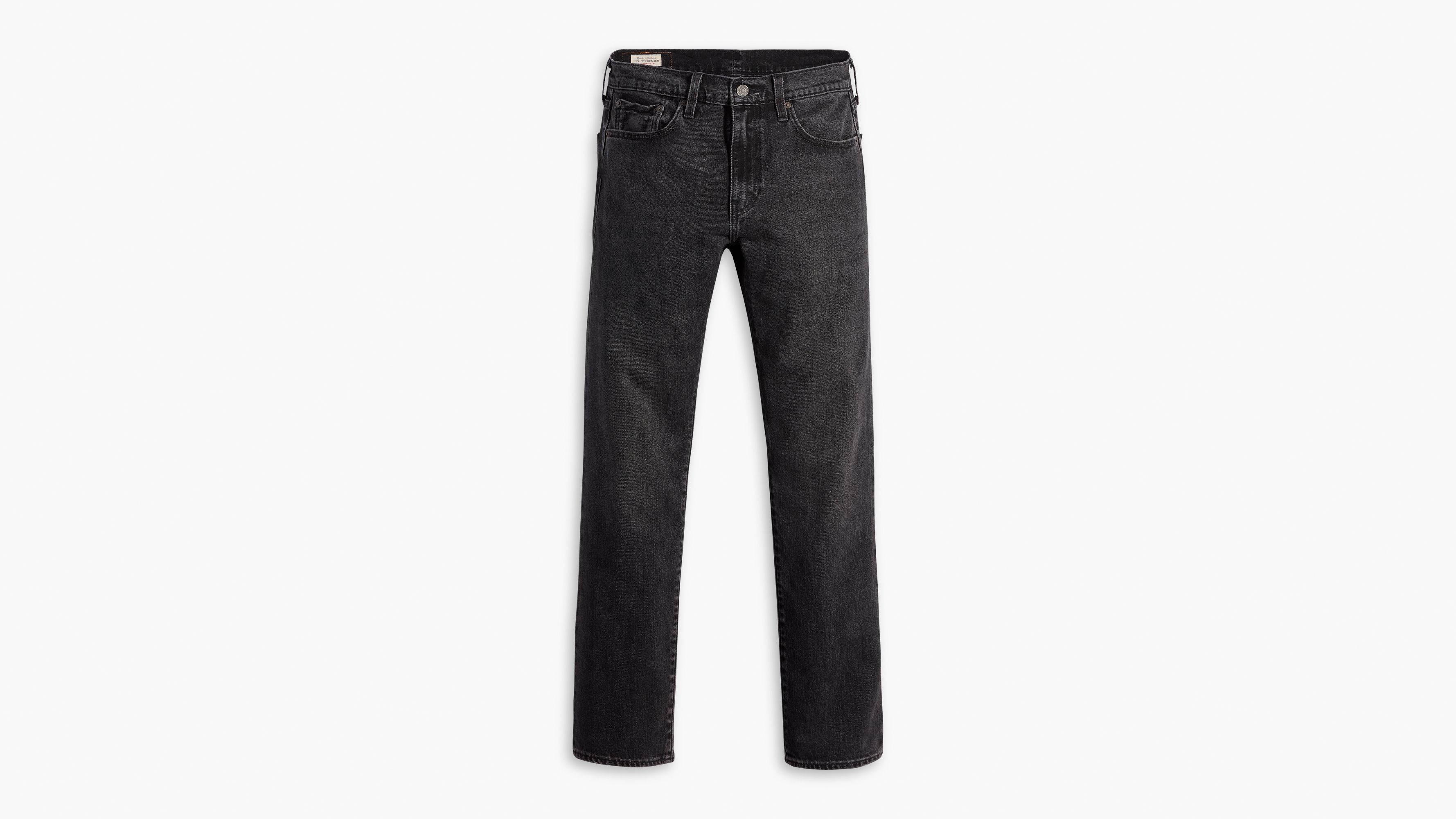 502™ Taper Fit Selvedge Men's Jeans - Black | Levi's® US