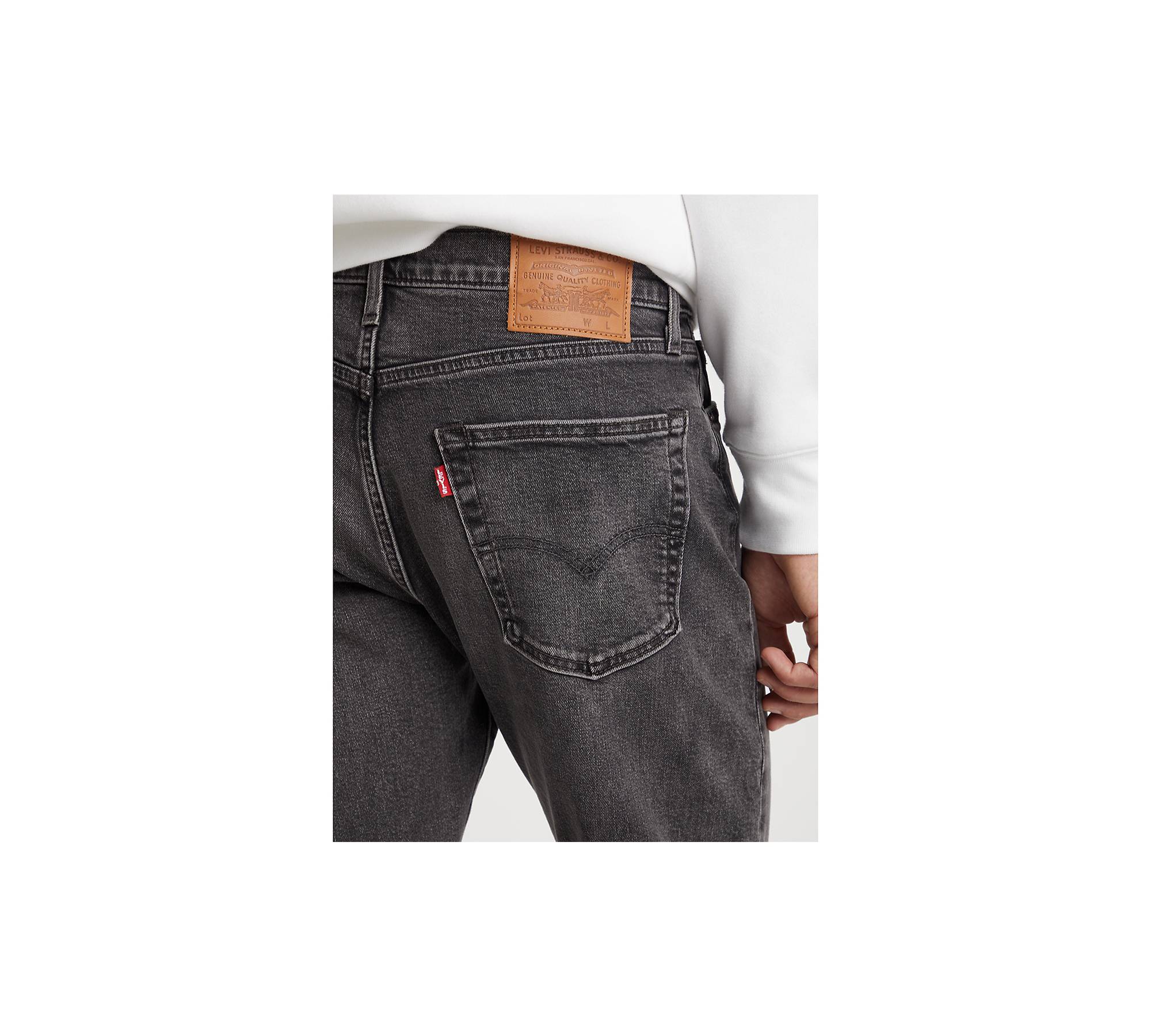 Taper Fit Jeans - Grey | US