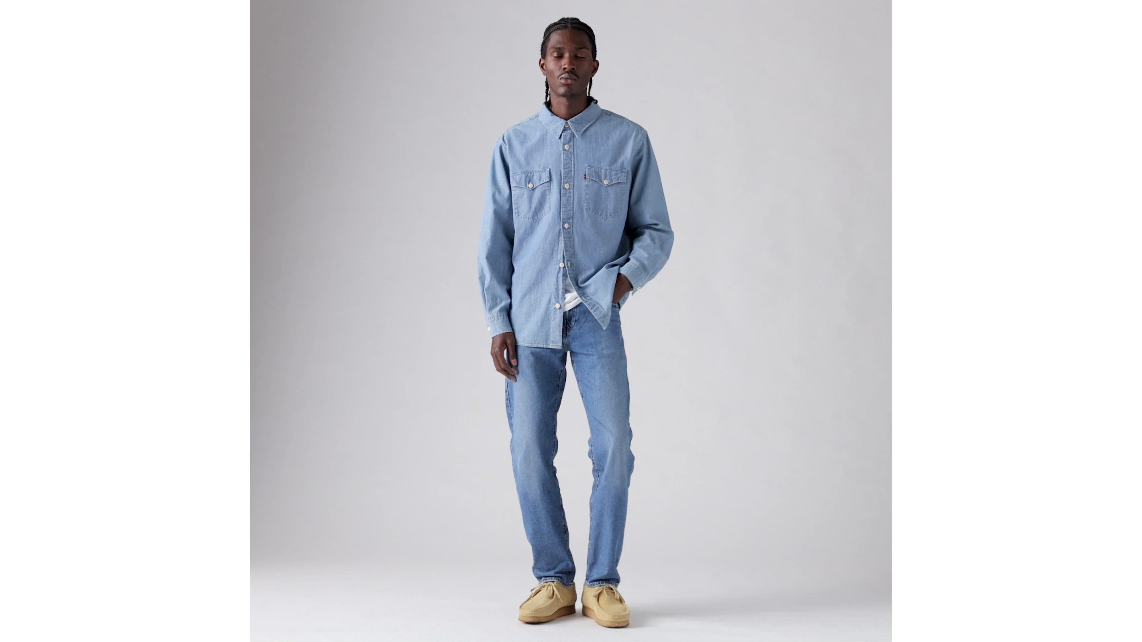 502™ Taper Fit Men's Jeans - Dark Wash | Levi's® US