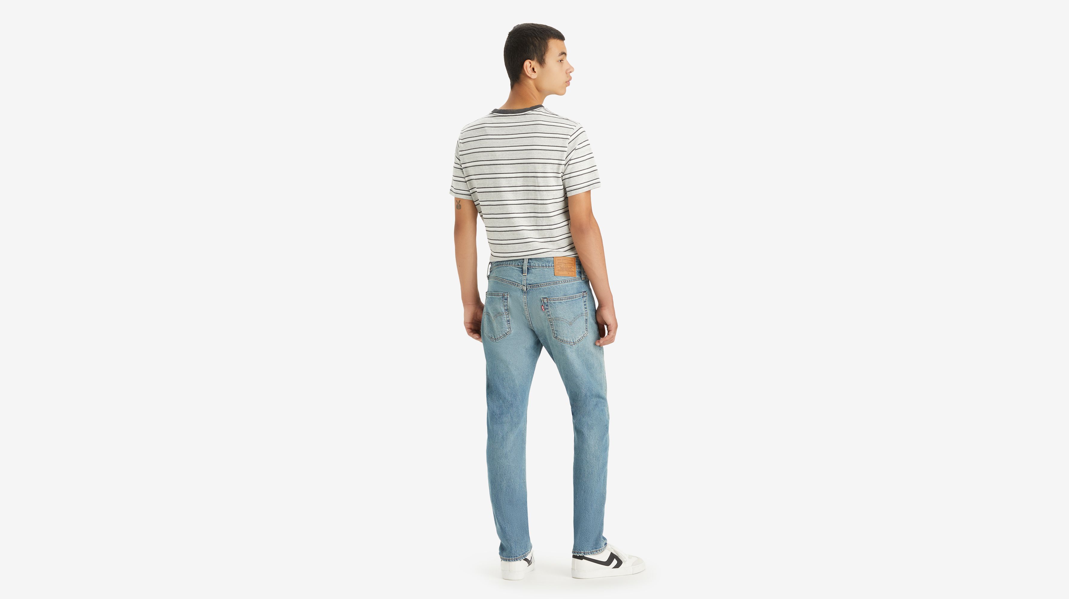 Jeans 502™ affusolati con cimosa 4