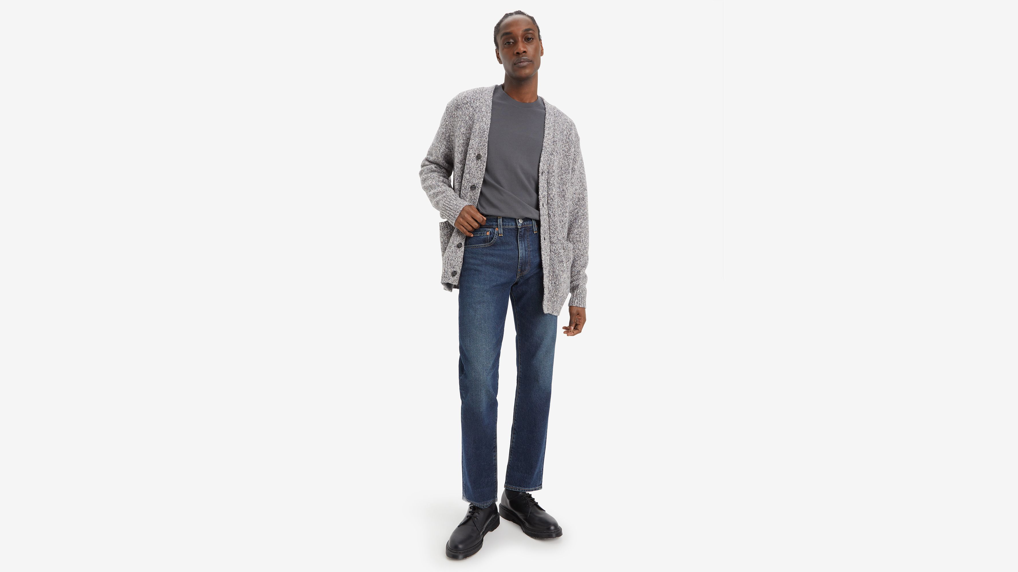 Levi's 502 Taper Fit Men's Jeans 38x32 In Blue