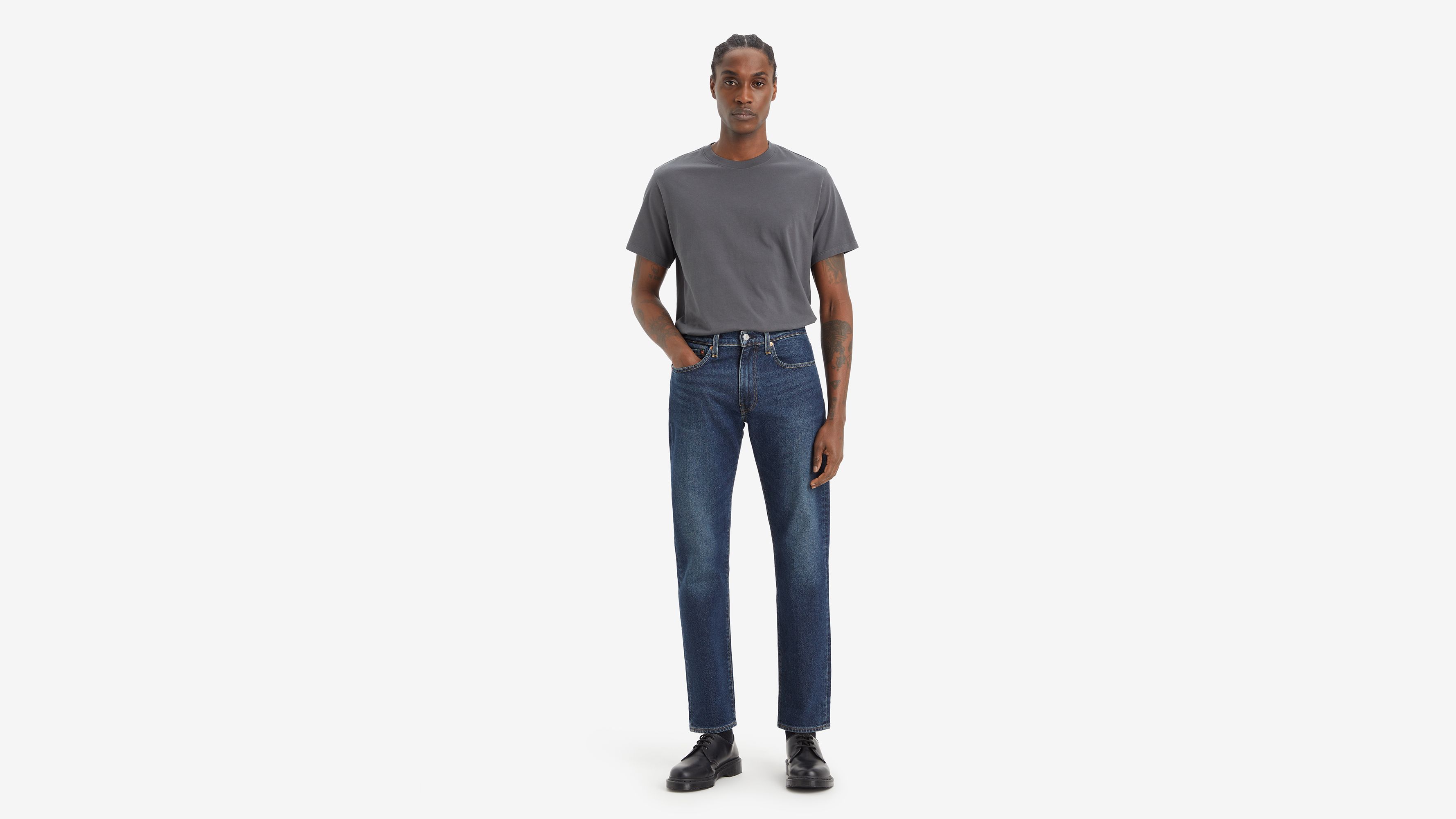 Levi's 502 Taper Fit Men's Jeans 38x32 In Blue