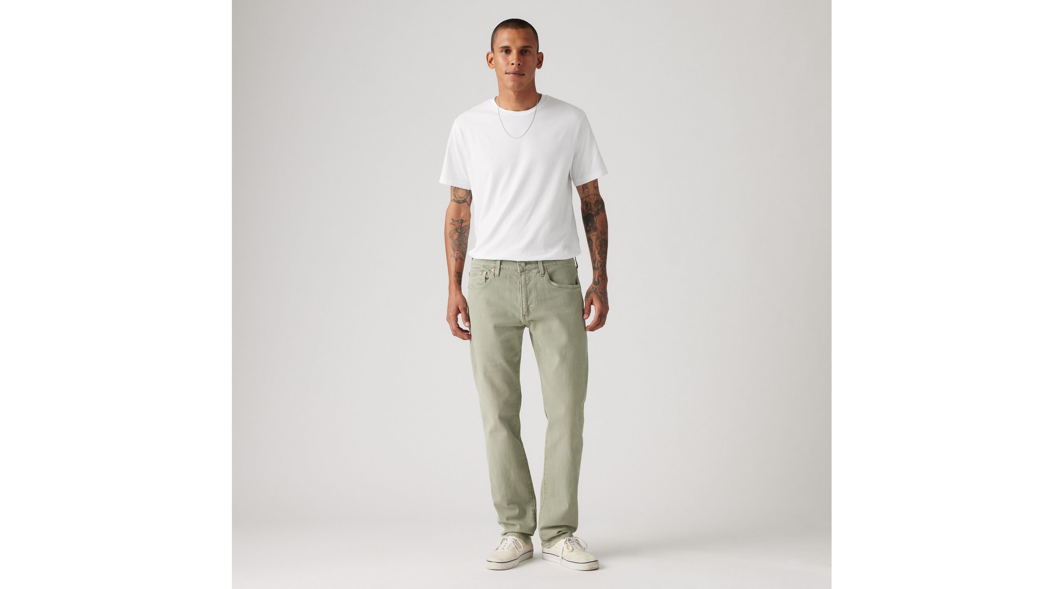 Levi's 502 Taper Fit Men's Jeans 36x30 In Green