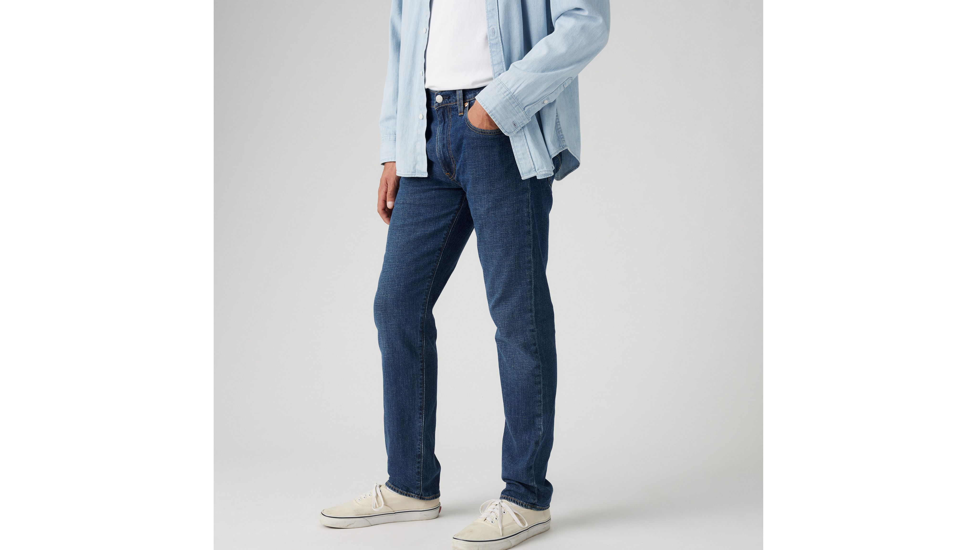 ナウアットデニム 36 Levi'sWネーム アシメトリー綿デニムパンツ JO―P201