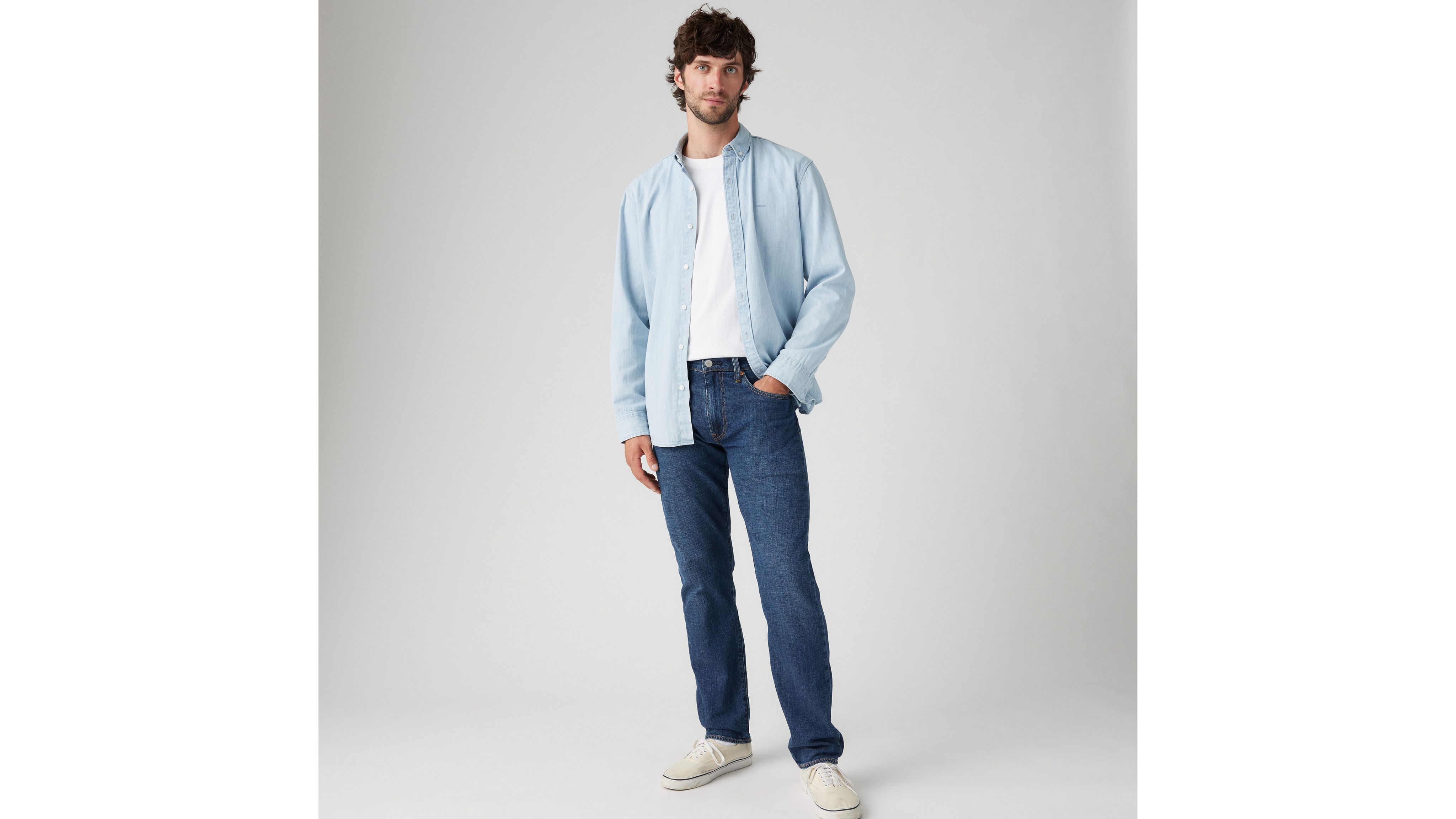 502™ Taper Fit Linen+ Denim