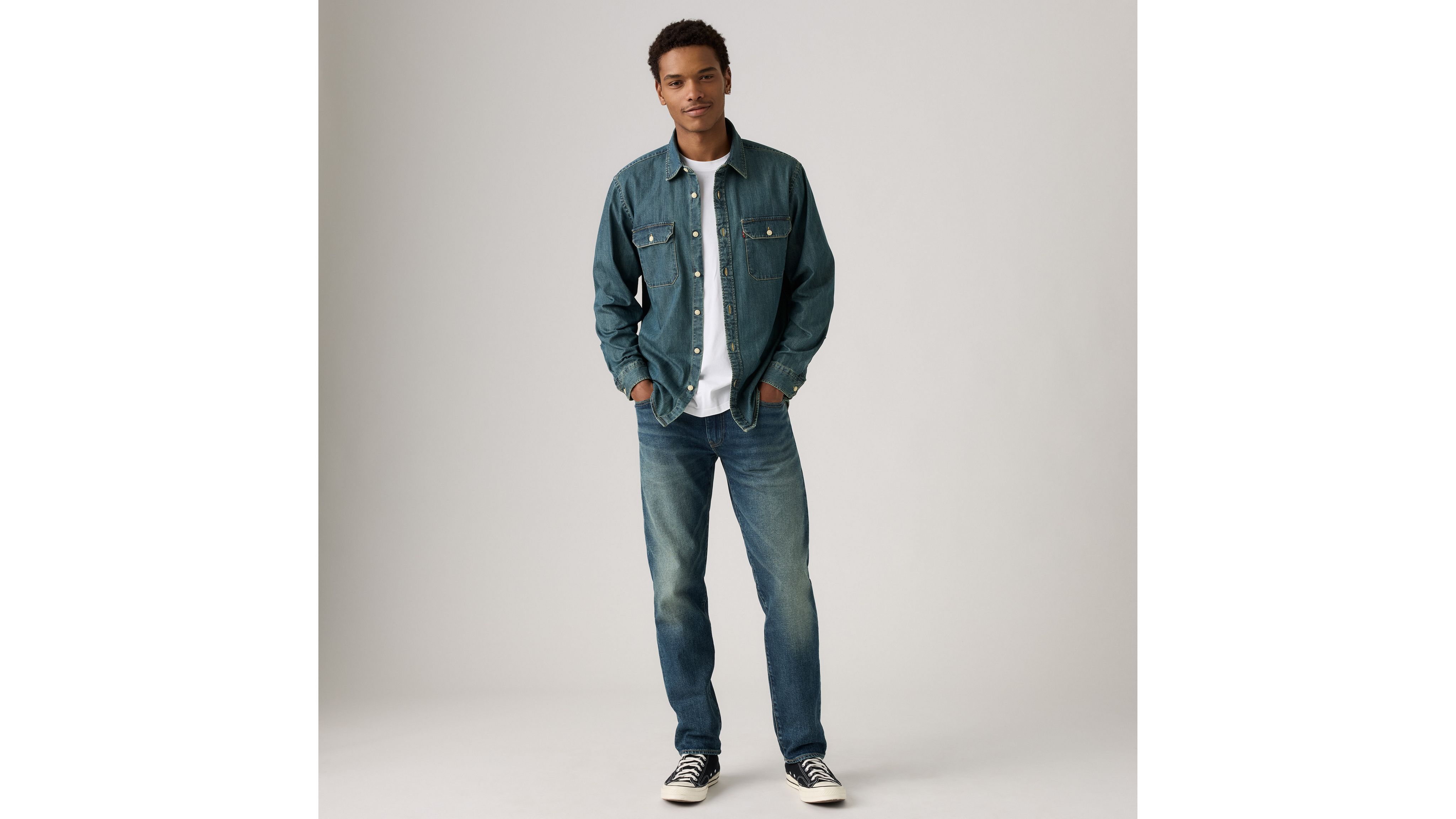 502™ Taper Fit Selvedge Men's Jeans