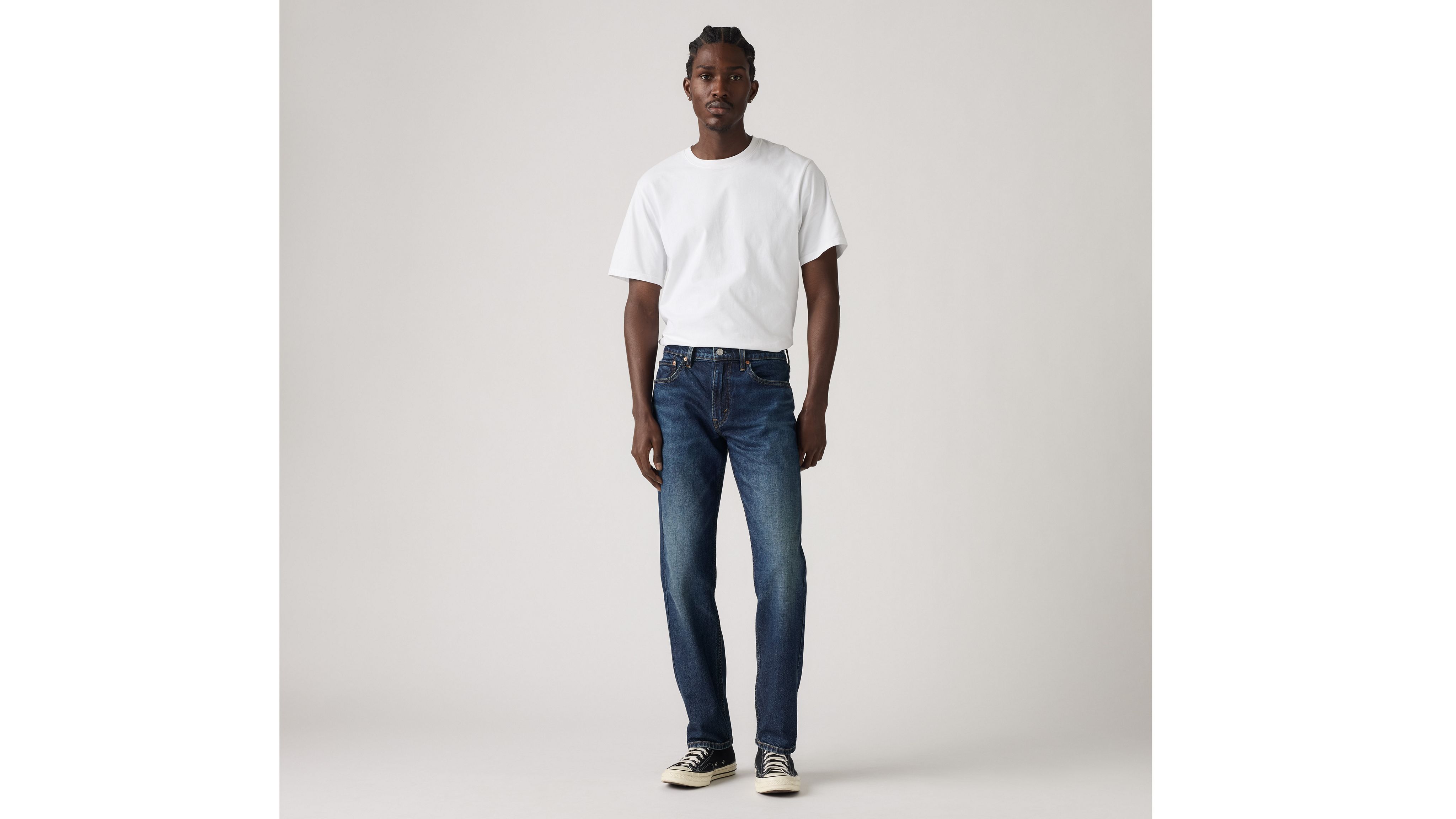 Levi's 502 Taper Fit Men's Jeans 38x30 In Blue