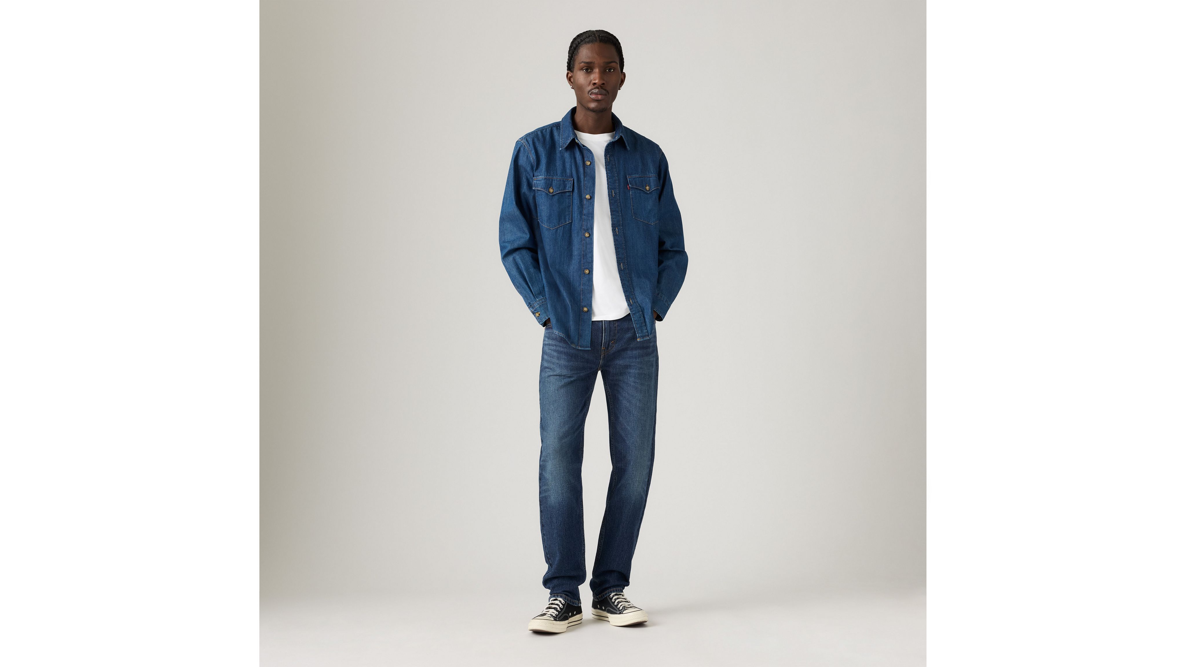 ◎S◎ Dżinsy 502™ Taper - Niebieski | Levi's® PL