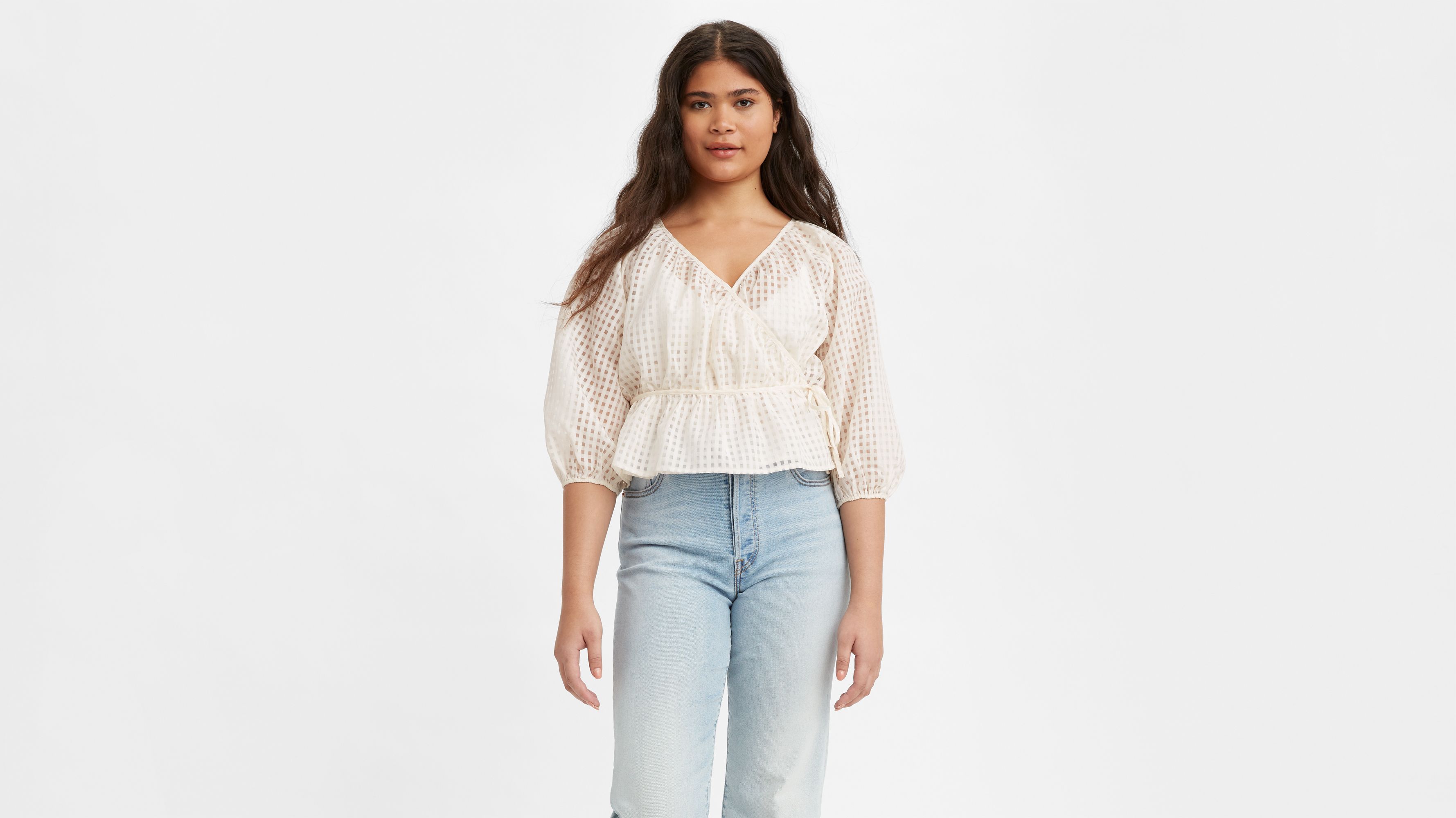 Haut cache-cœur Delilah 1