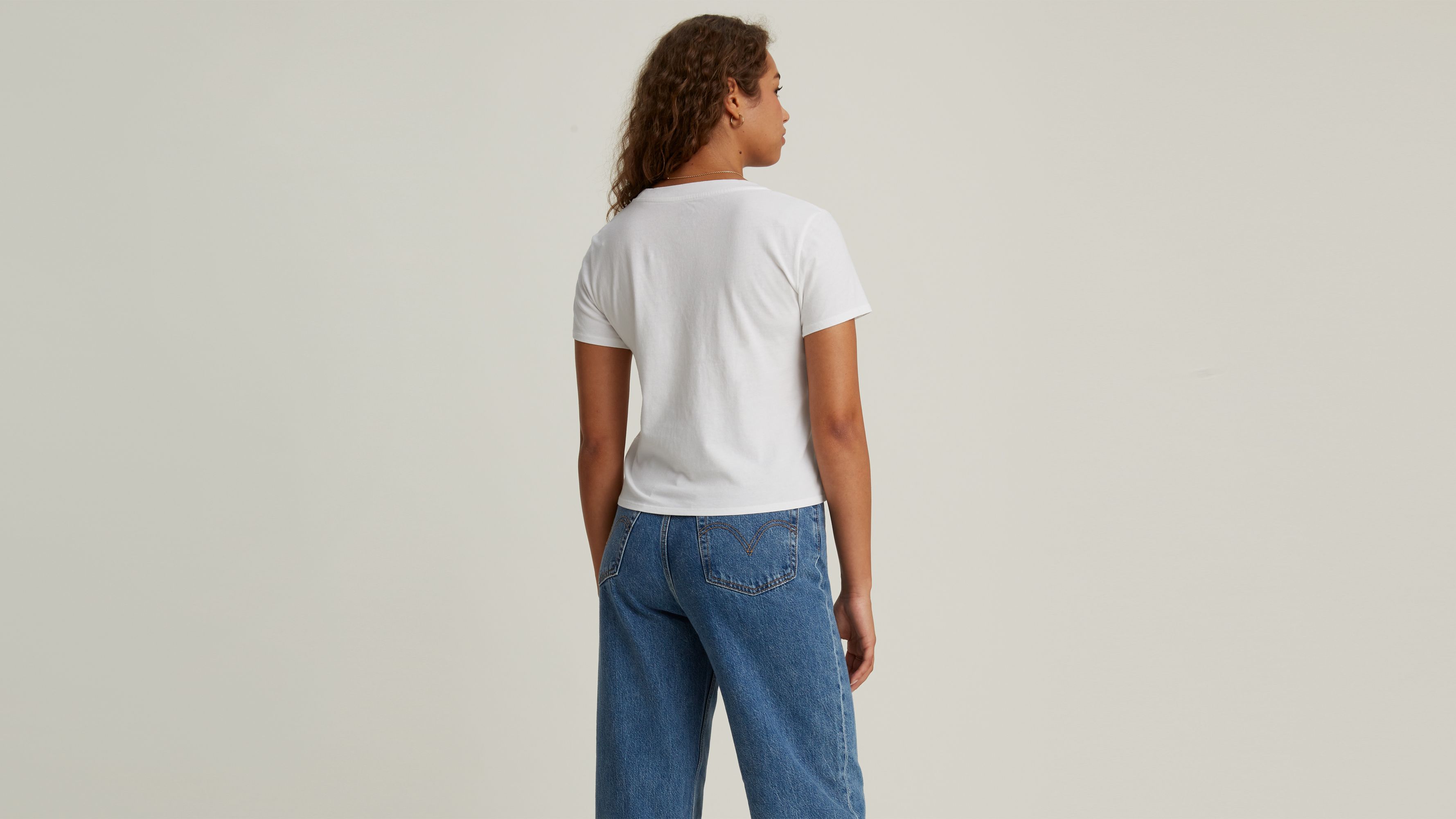 Levi's® x Vote Cropped Surf Tee Shirt 2