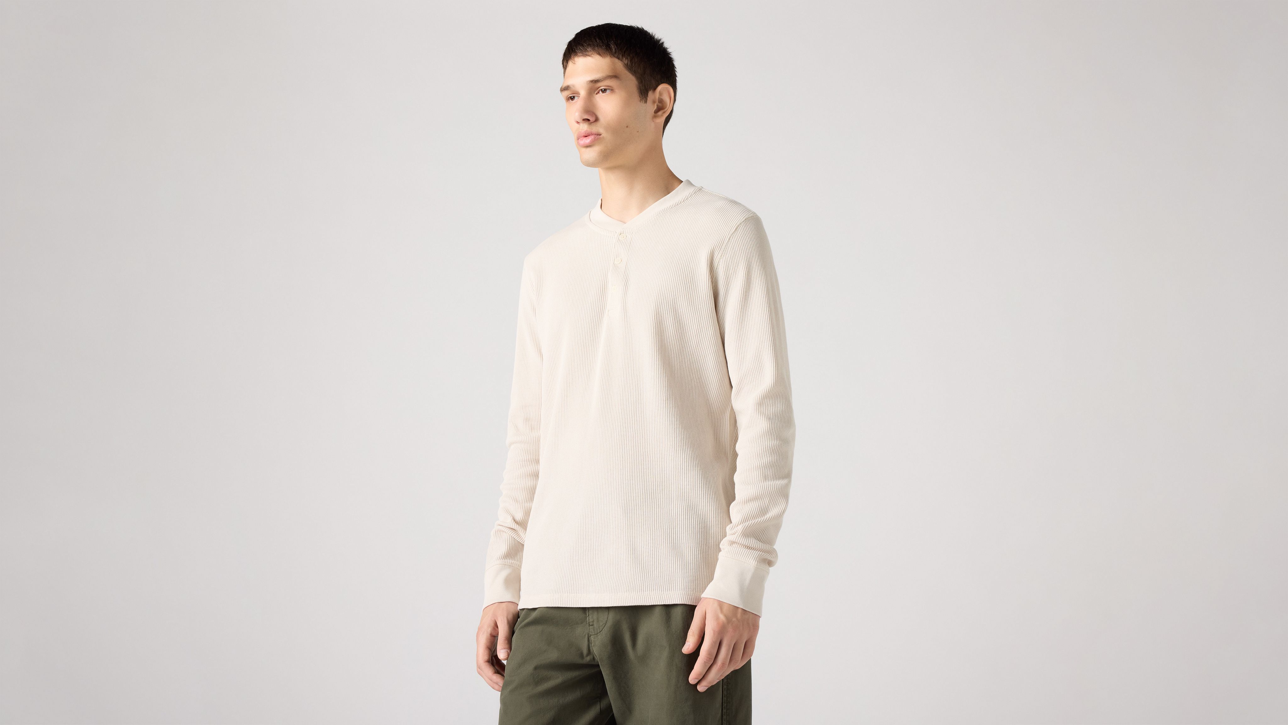 T-shirt serafino termica a manica lunga 1