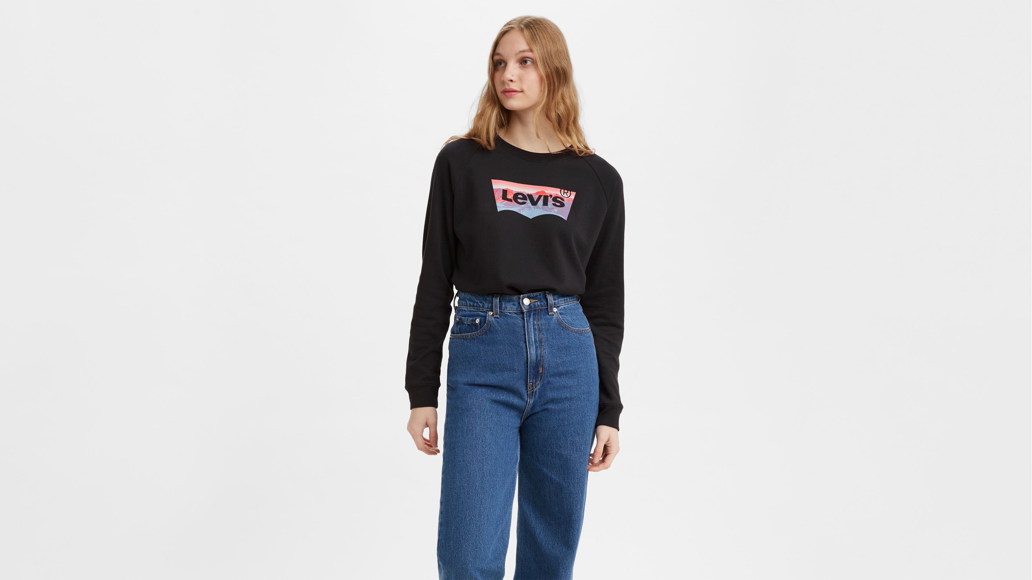 Relaxed Crewneck Sweatshirt 1