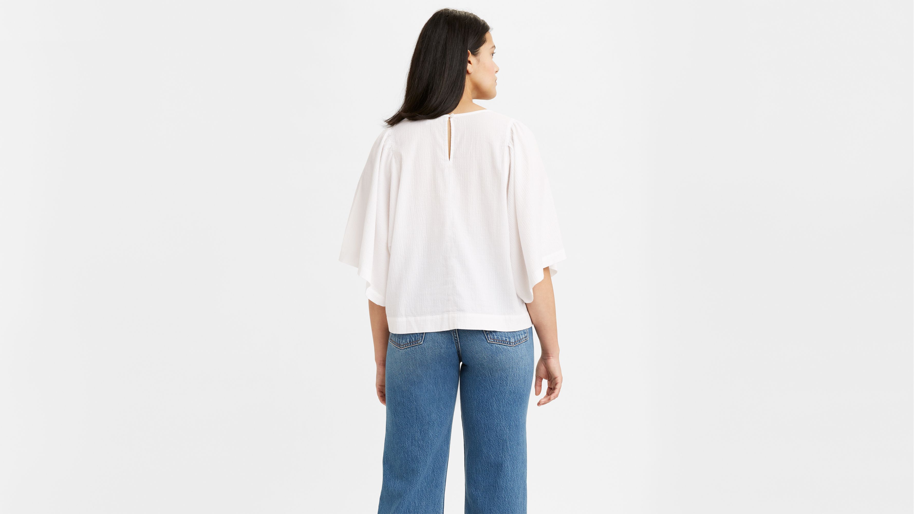 Lucy Wing Top - White | Levi's® US