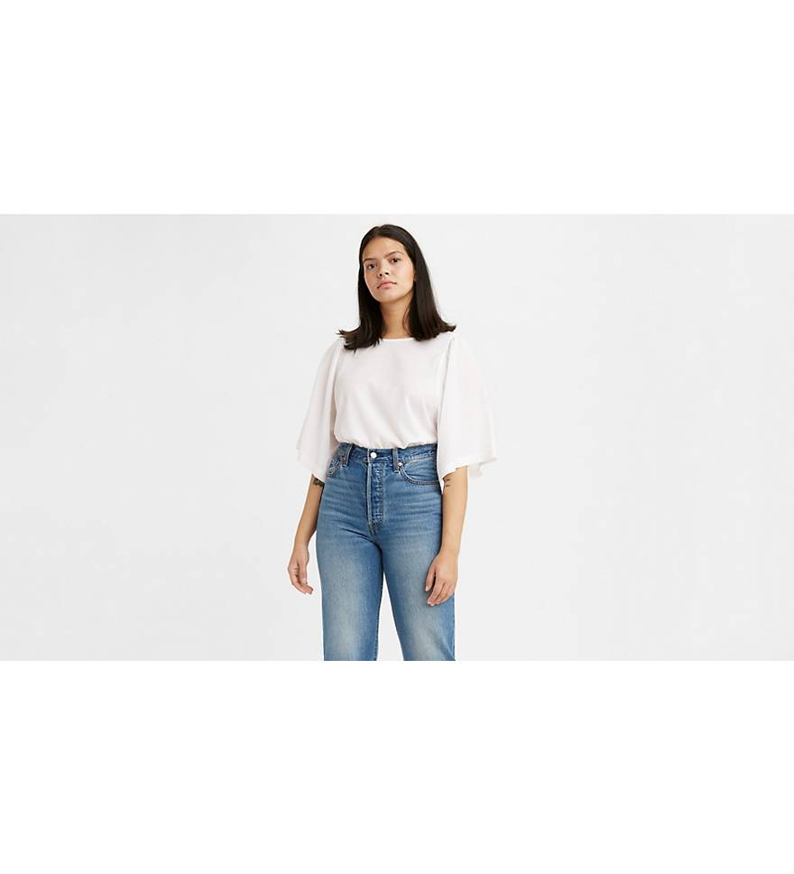 Lucy Wing Top - White | Levi's® US