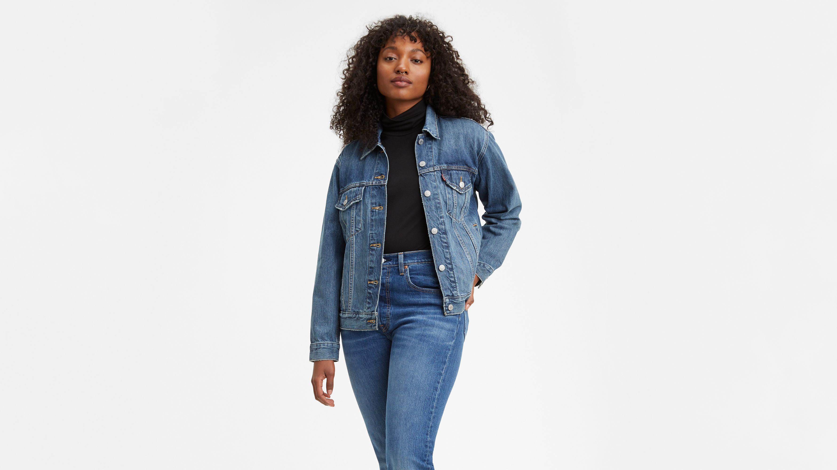 Levi's ex boyfriend trucker jacket 2024 extra ordinary