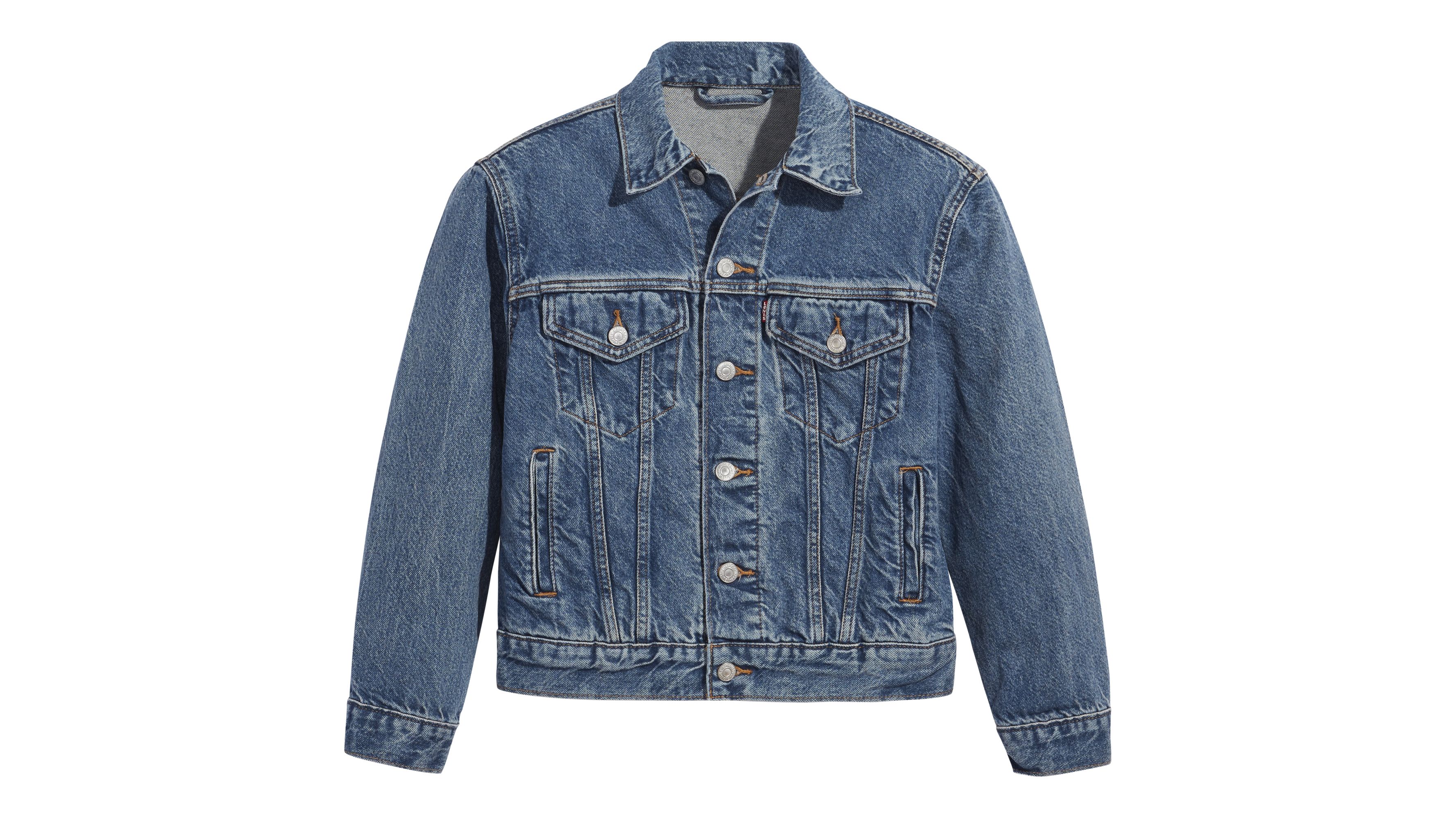 Ex boyfriend Trucker Jacket Blue Levi s GB