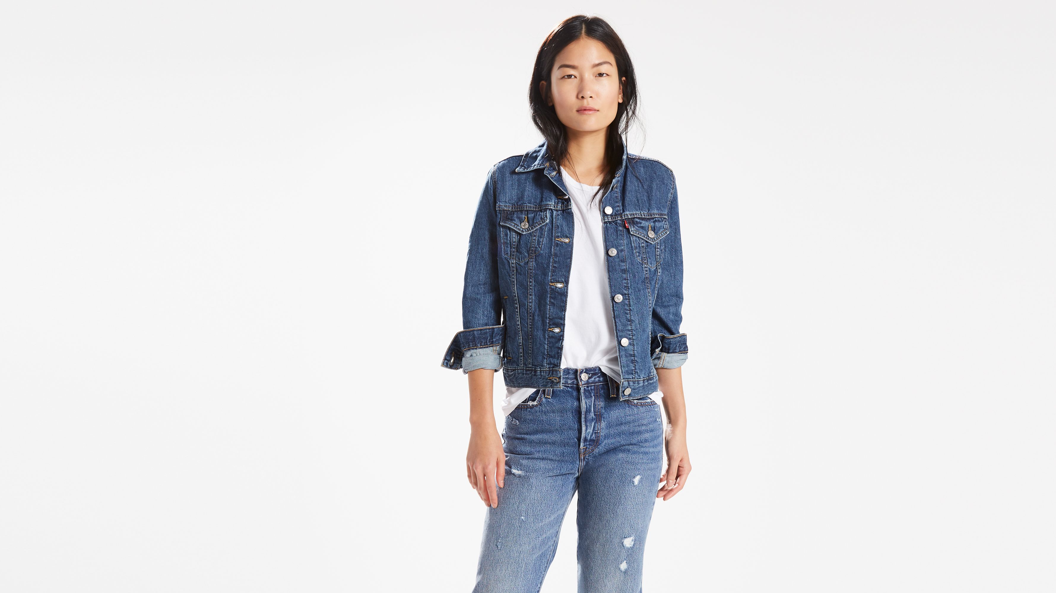 levi denim jacket women