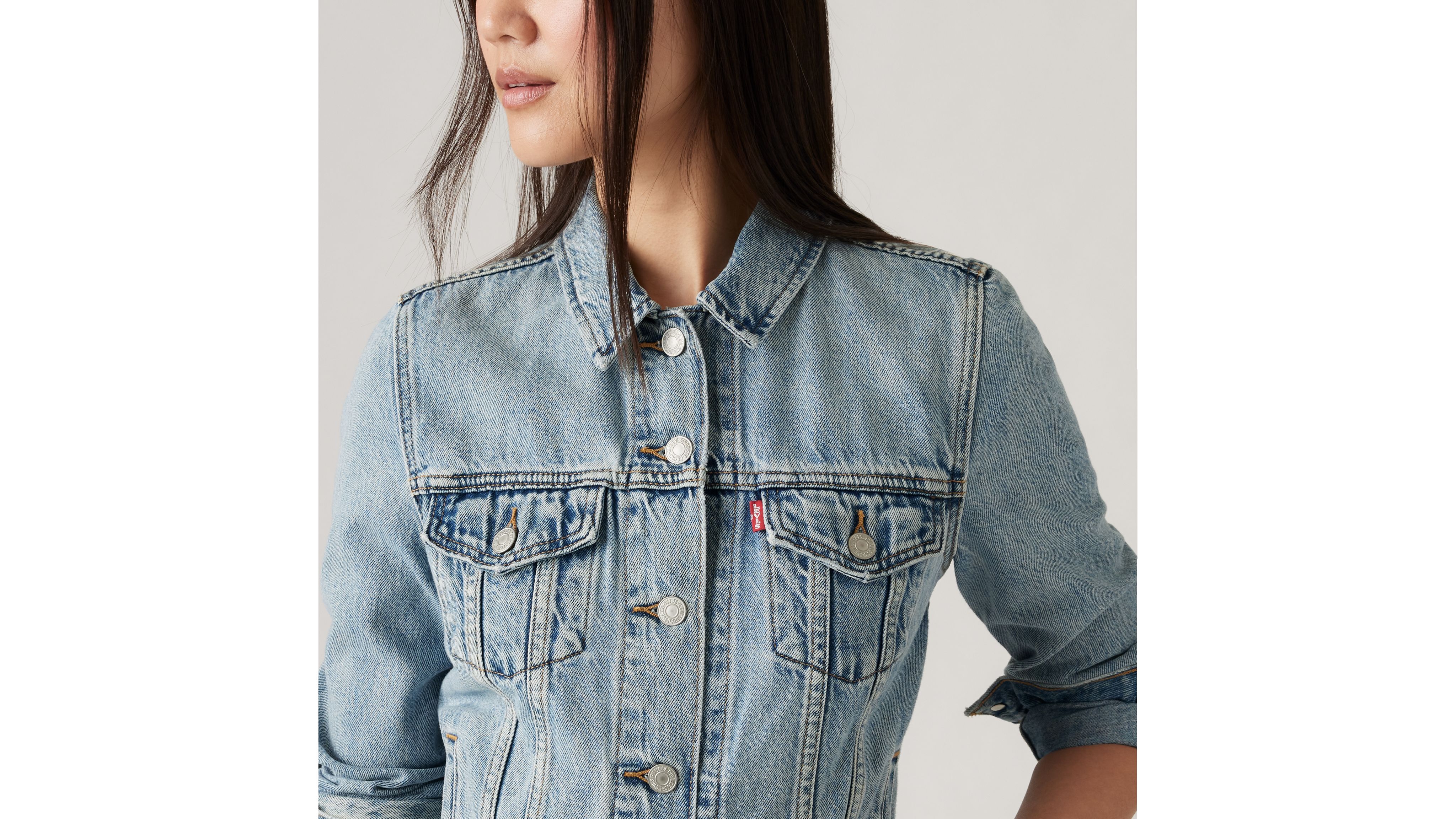 2 Pockets 100% Cotton Erika Jacket - Almost Apricot – Civilianaire