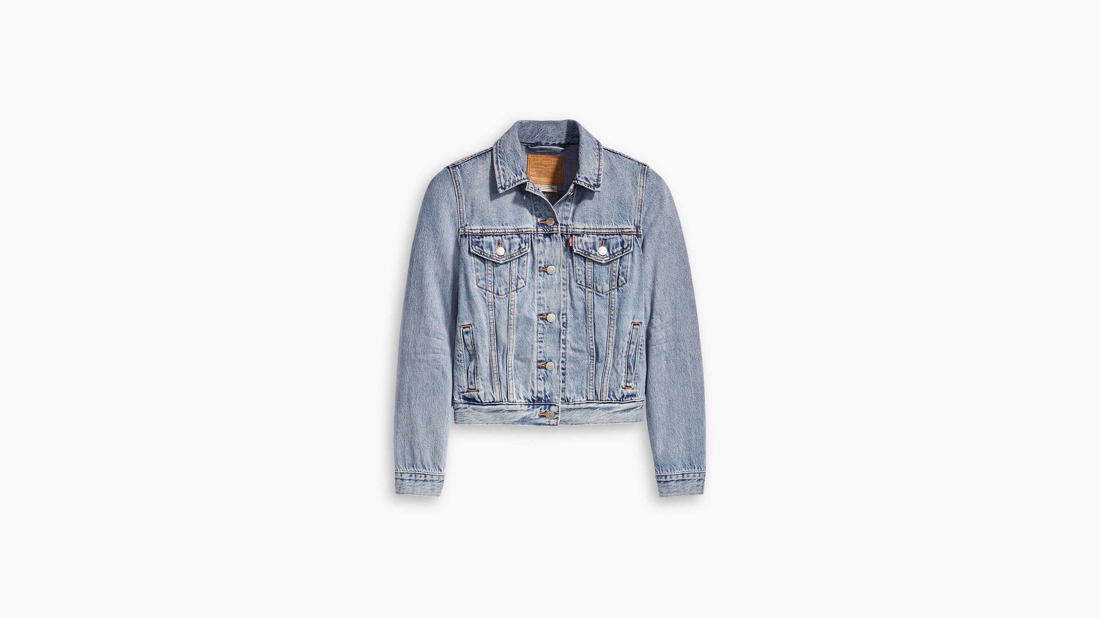 Levis denim jacket womens macys hotsell